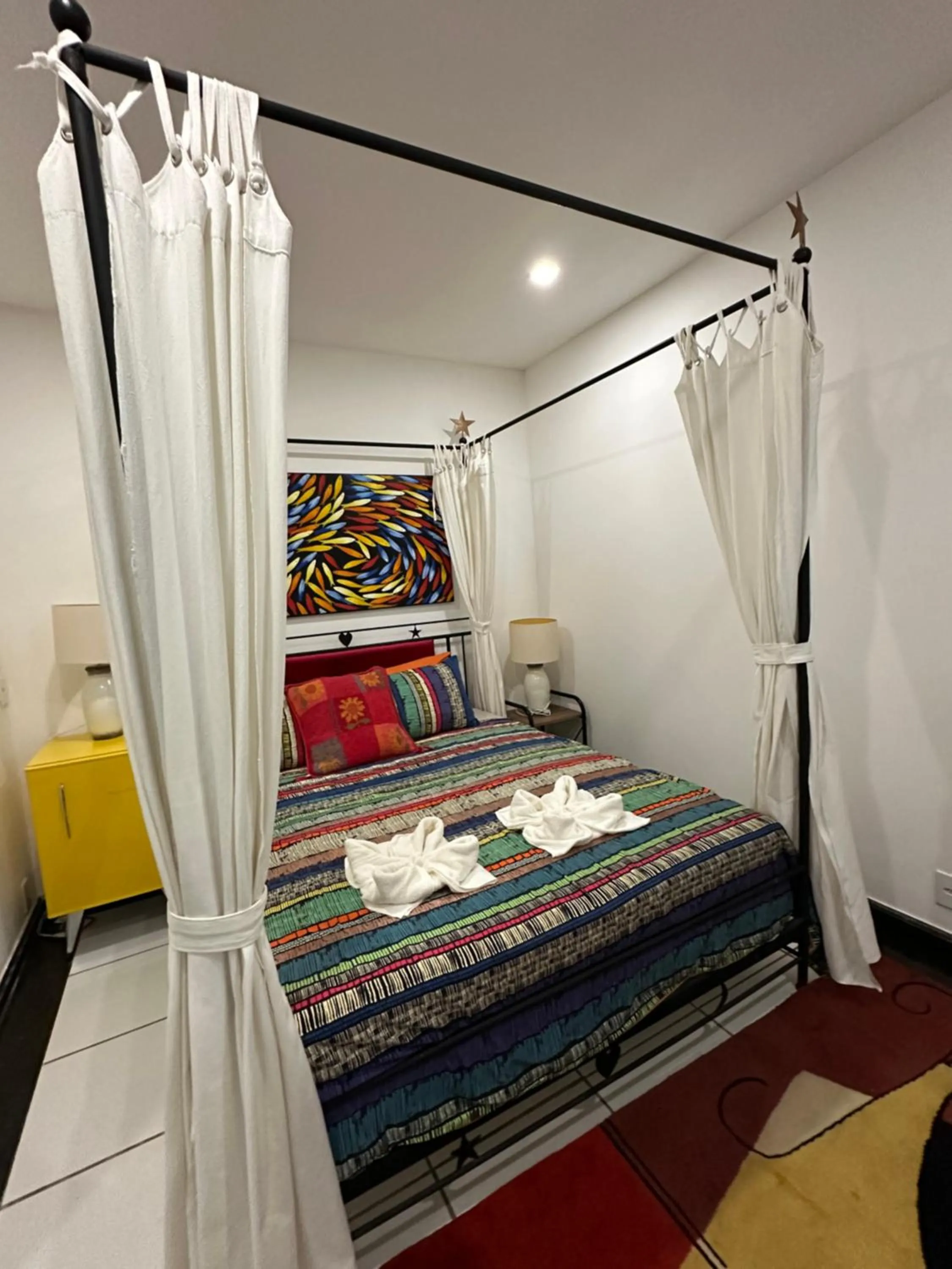 Bed in Flor de Limão Hotel Boutique