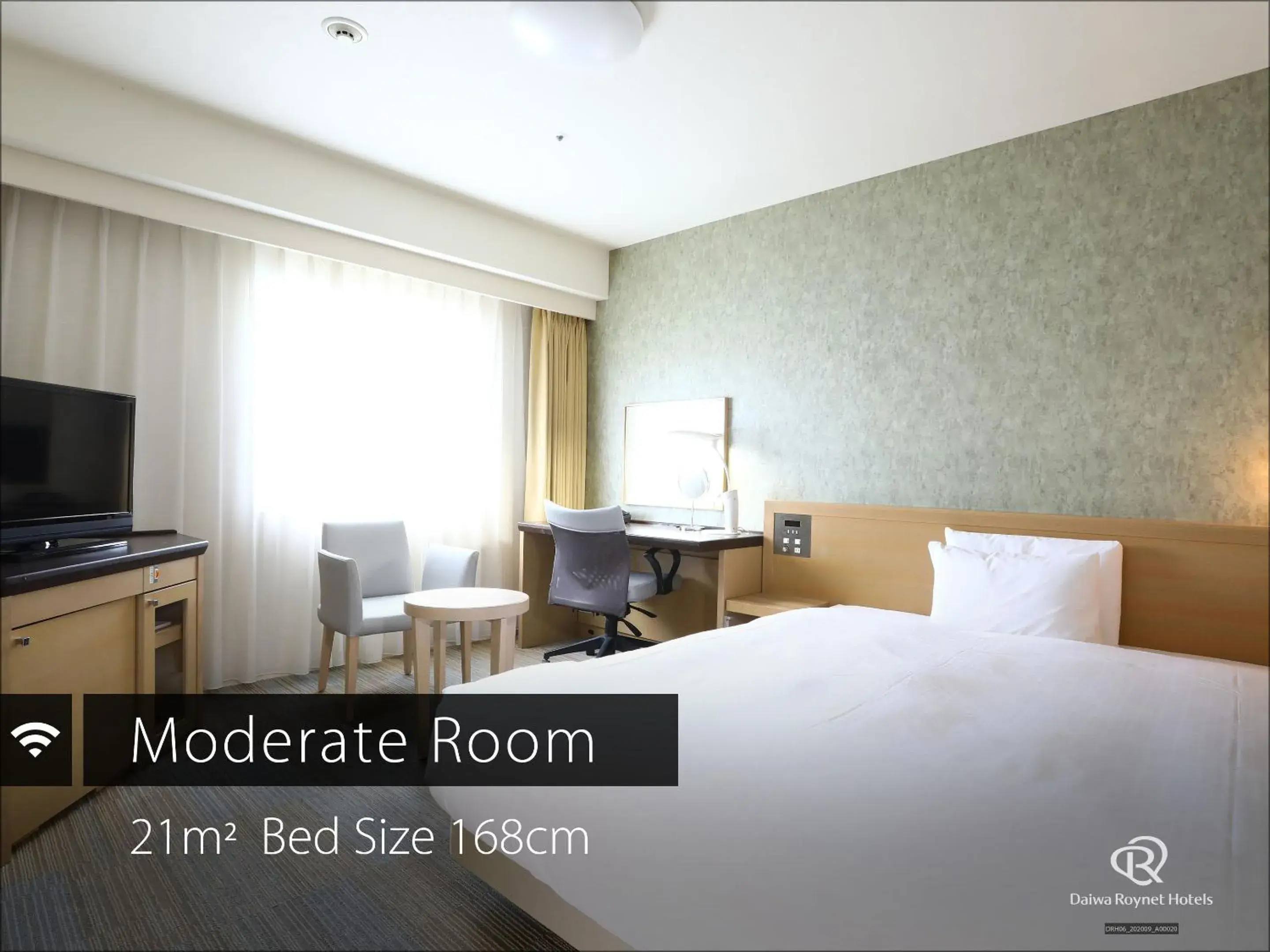 Bed in Daiwa Roynet Hotel Takamatsu Bed in Daiwa Roynet Hotel Takamatsu