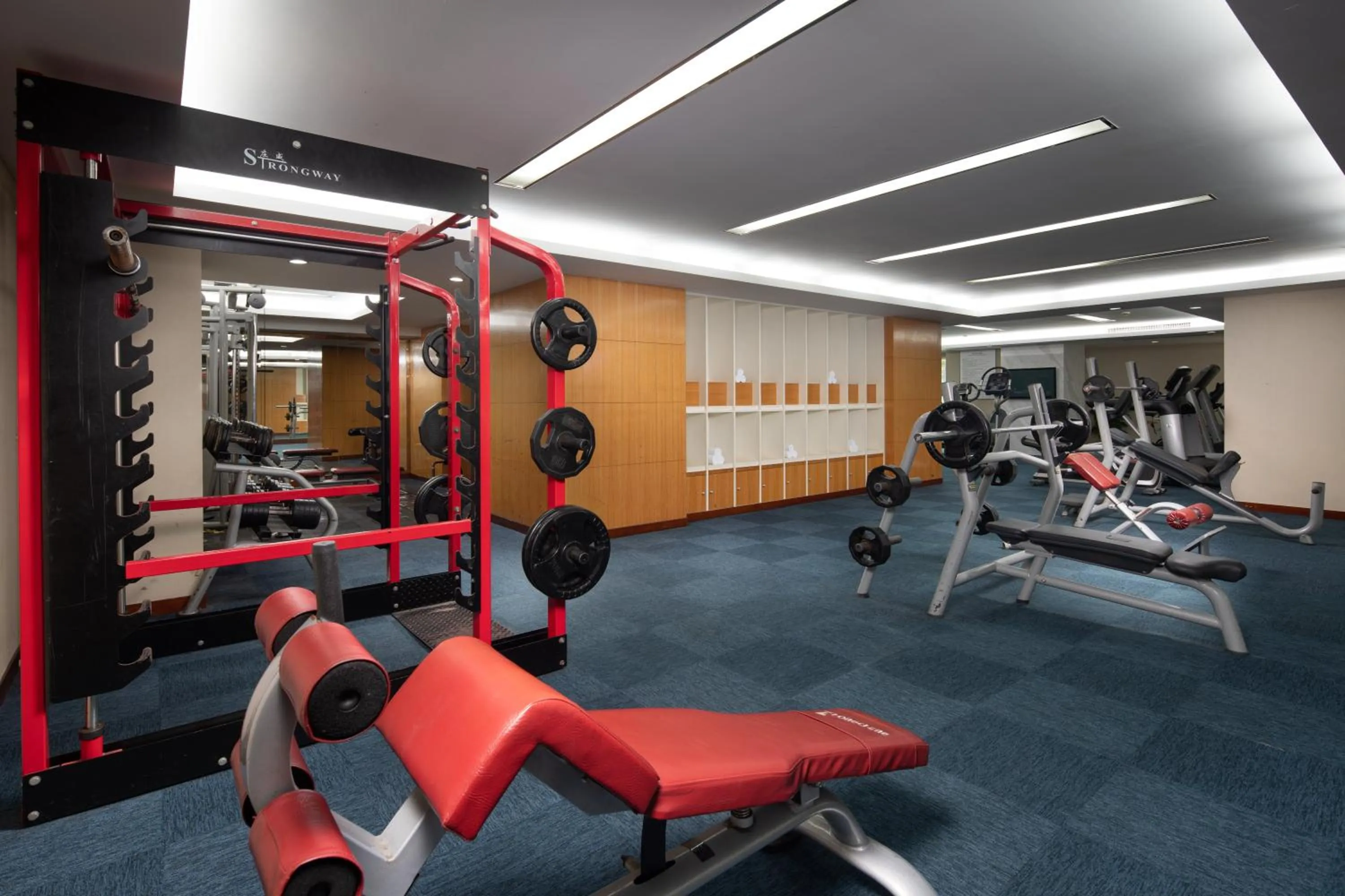 Fitness centre/facilities in Crowne Plaza Taizhou by IHG