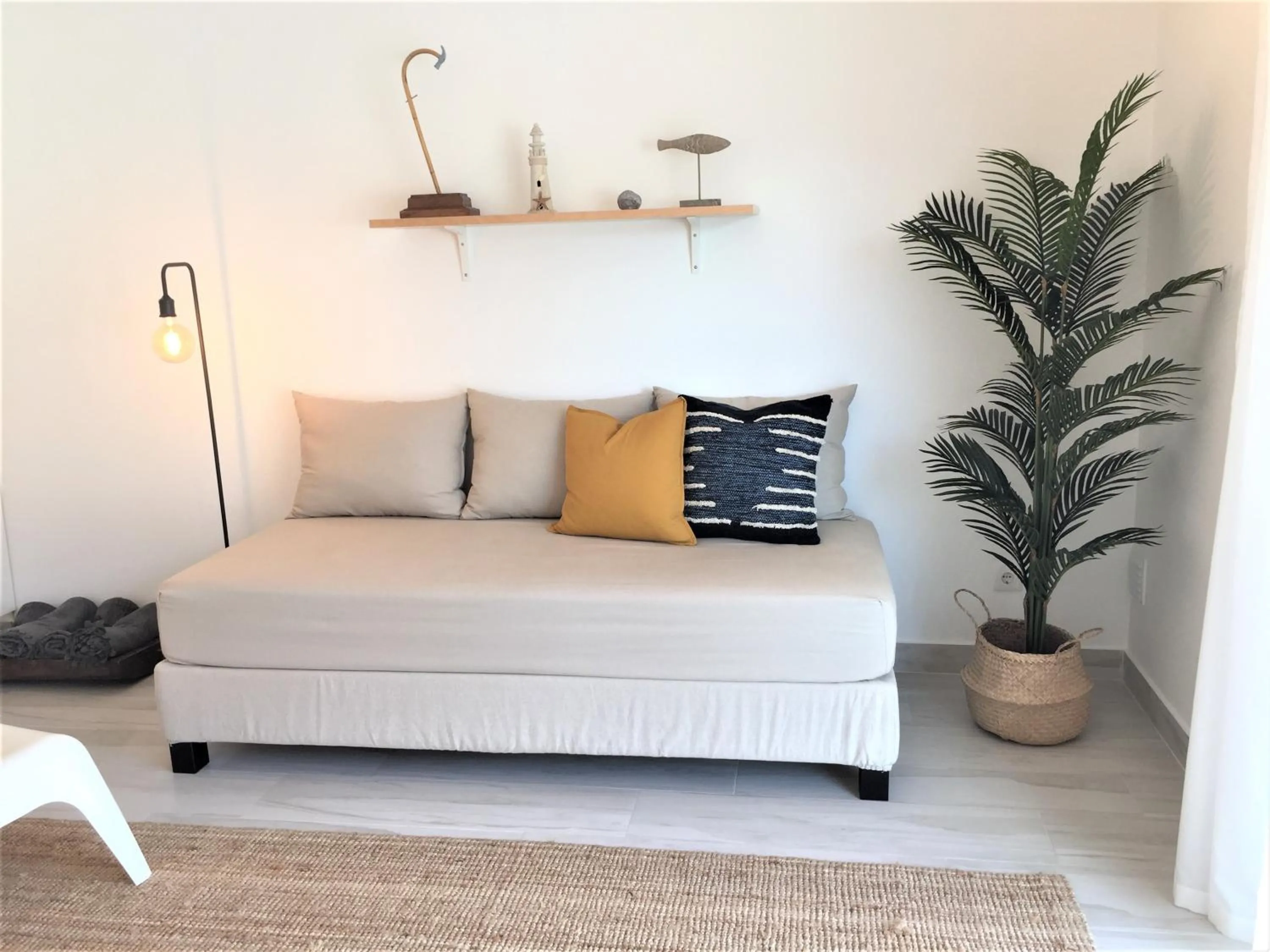 Bed in Alto Mar Apartment