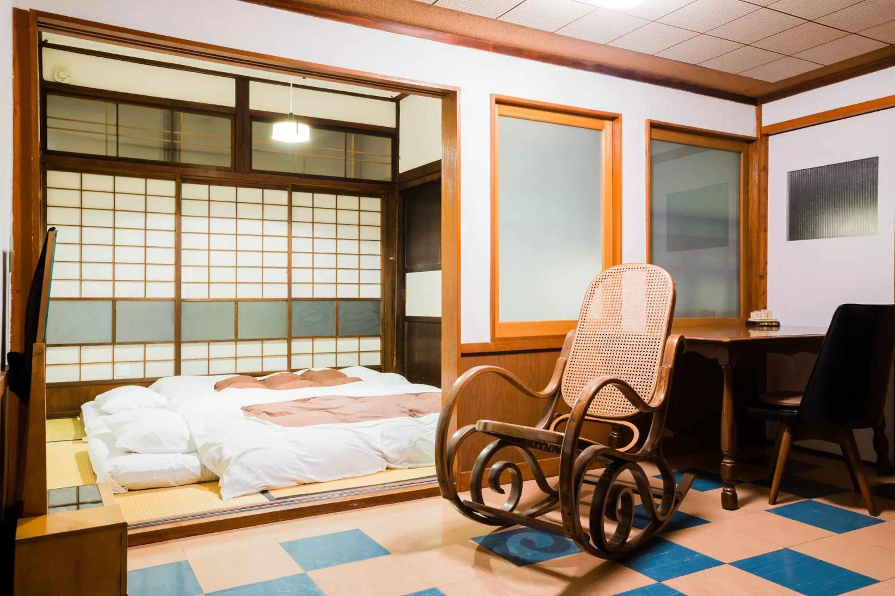 Bed in Guest House Kura