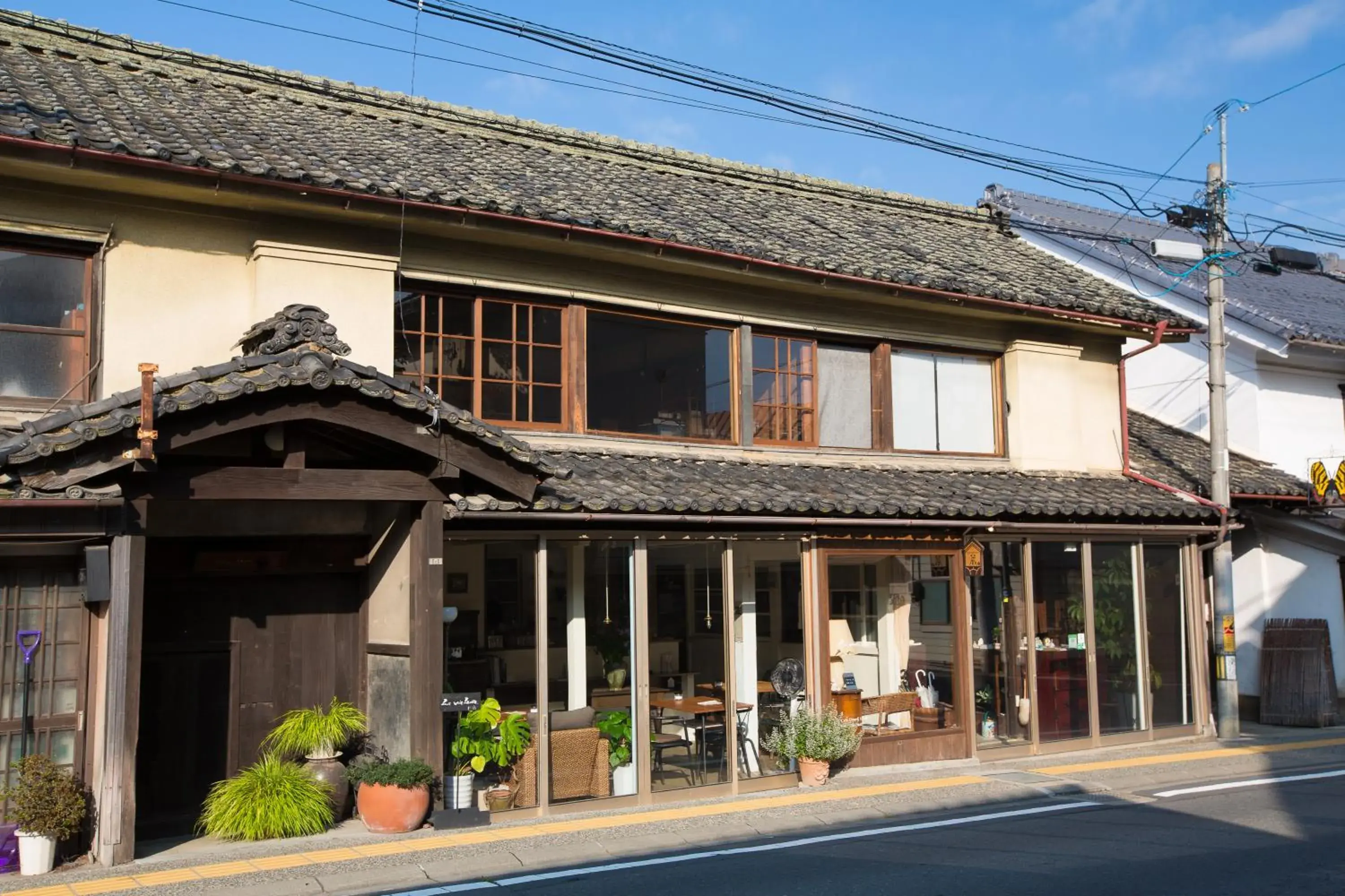 Facade/entrance, Property Building in Guest House Kura