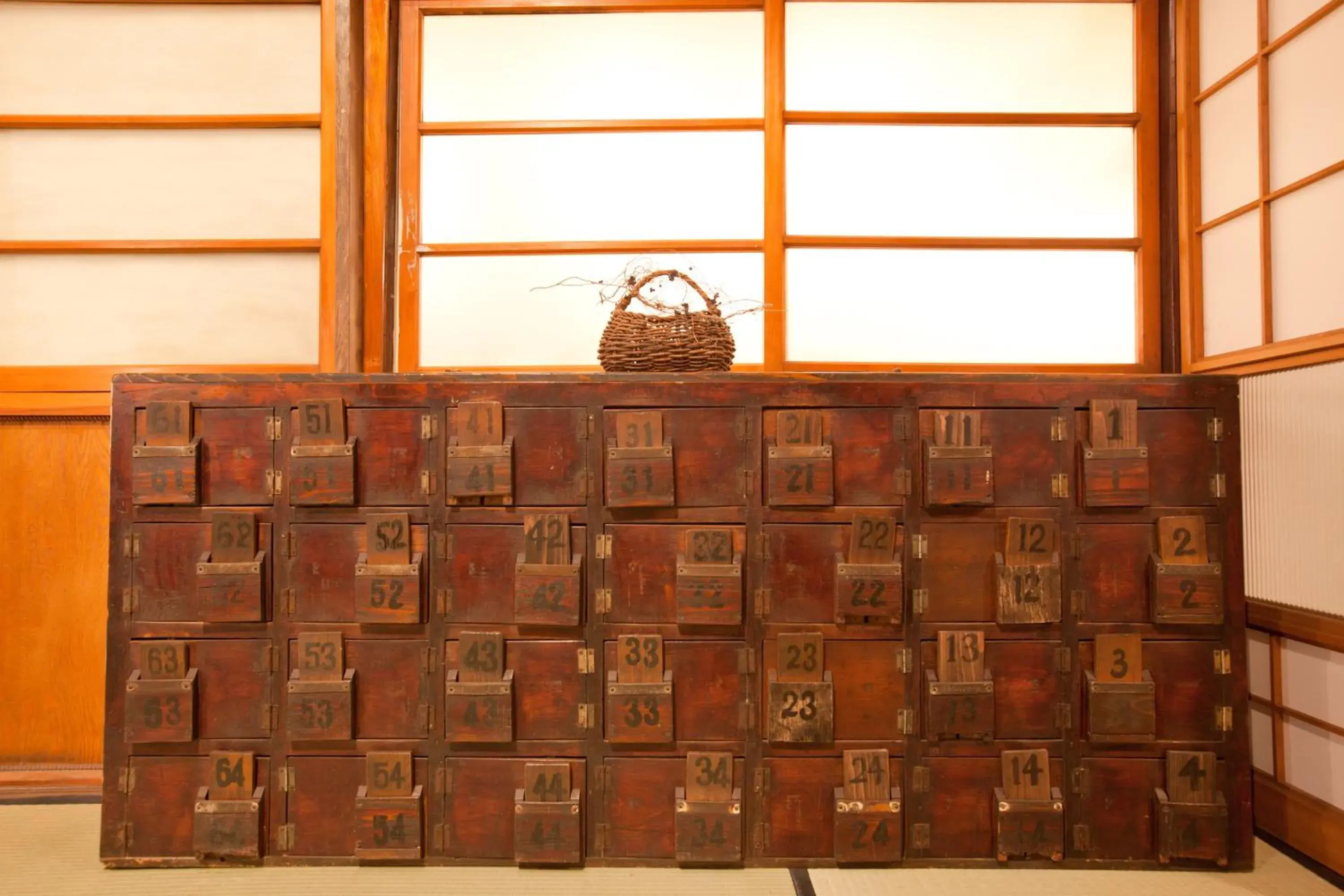 Decorative detail in Guest House Kura