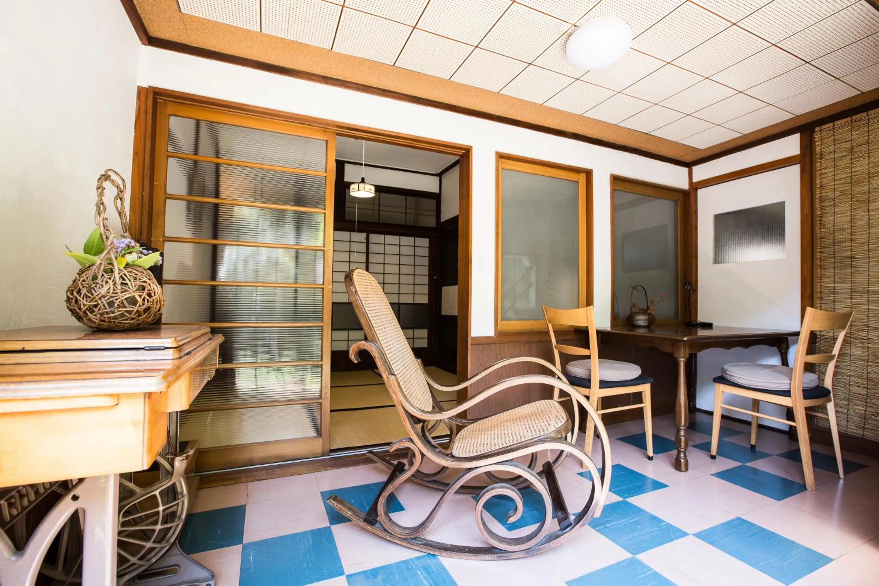 Decorative detail in Guest House Kura