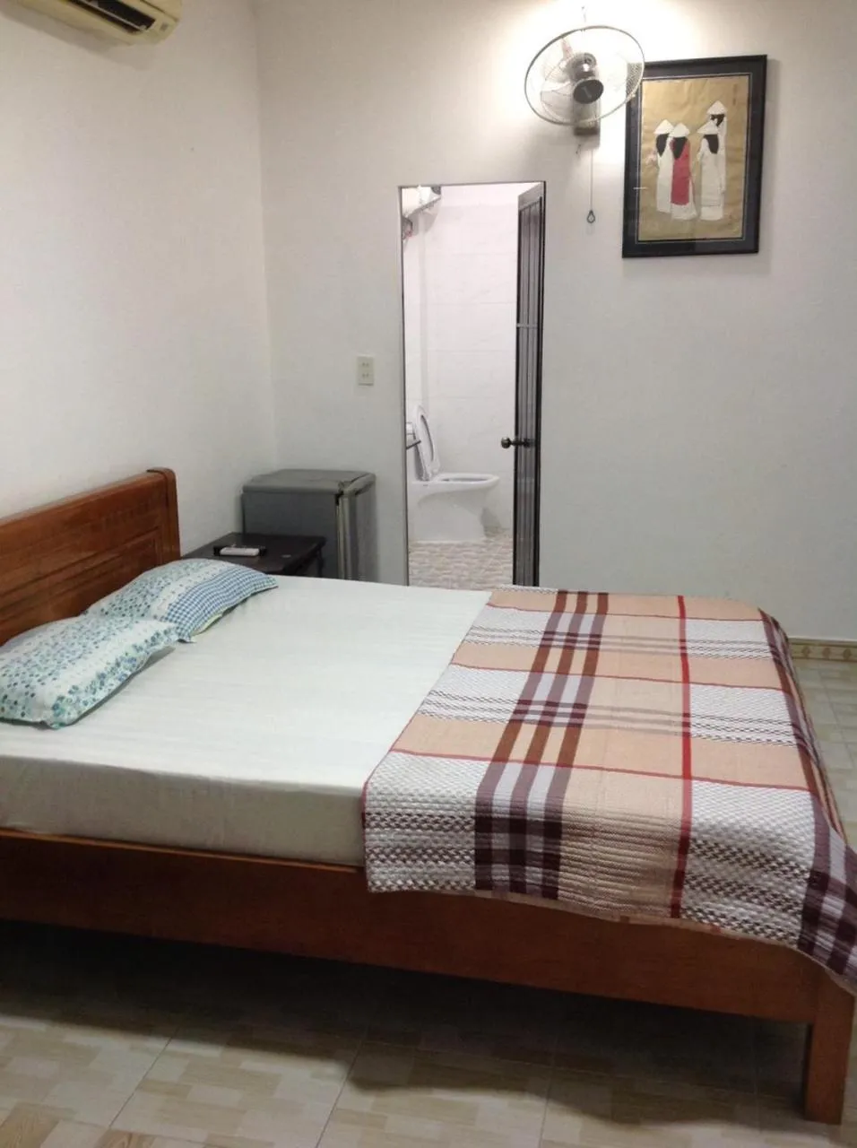 Bed in Ngoc Binh Hotel