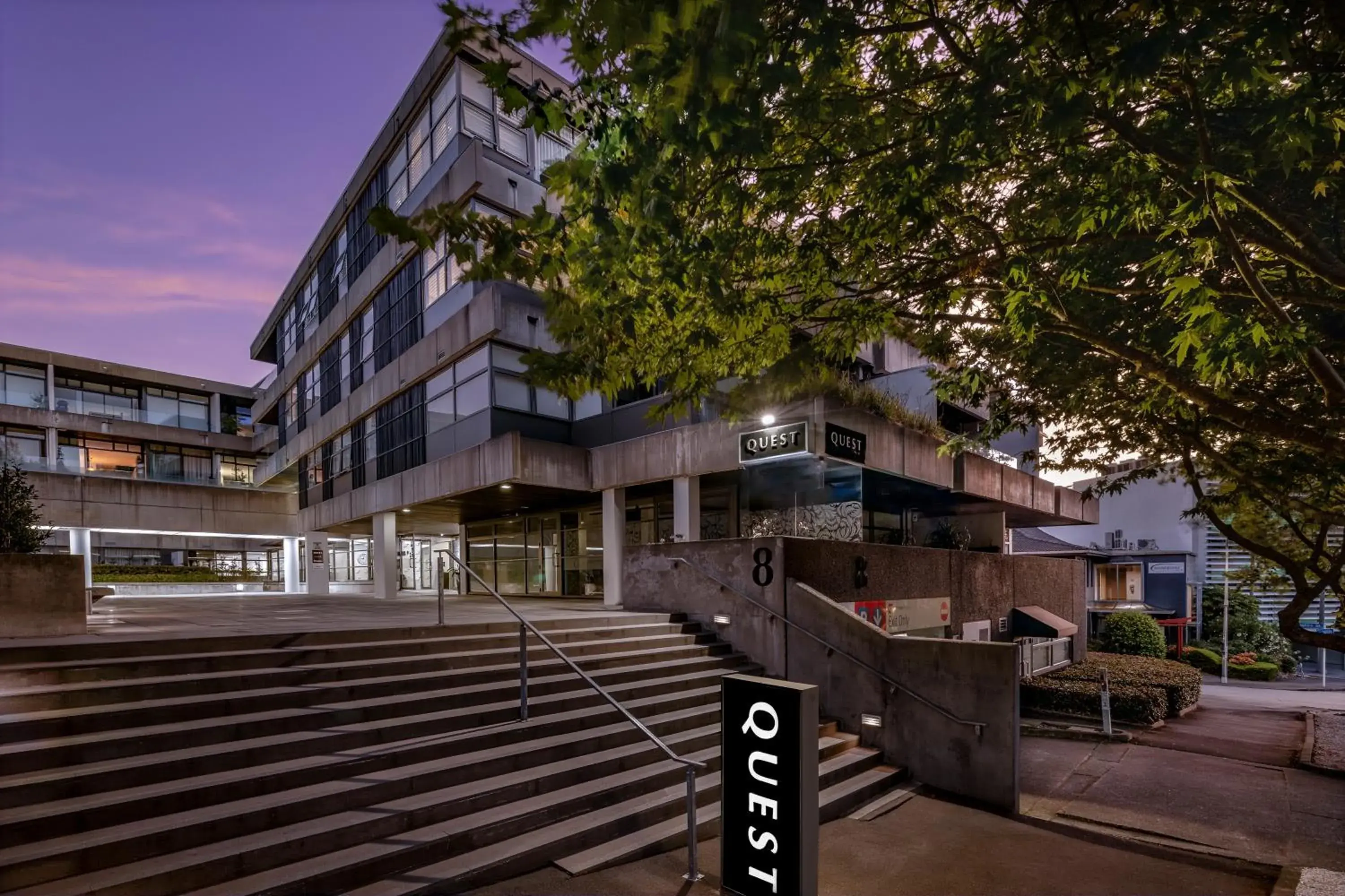 Property building in Quest Parnell Serviced Apartments Property building in Quest Parnell Serviced Apartments