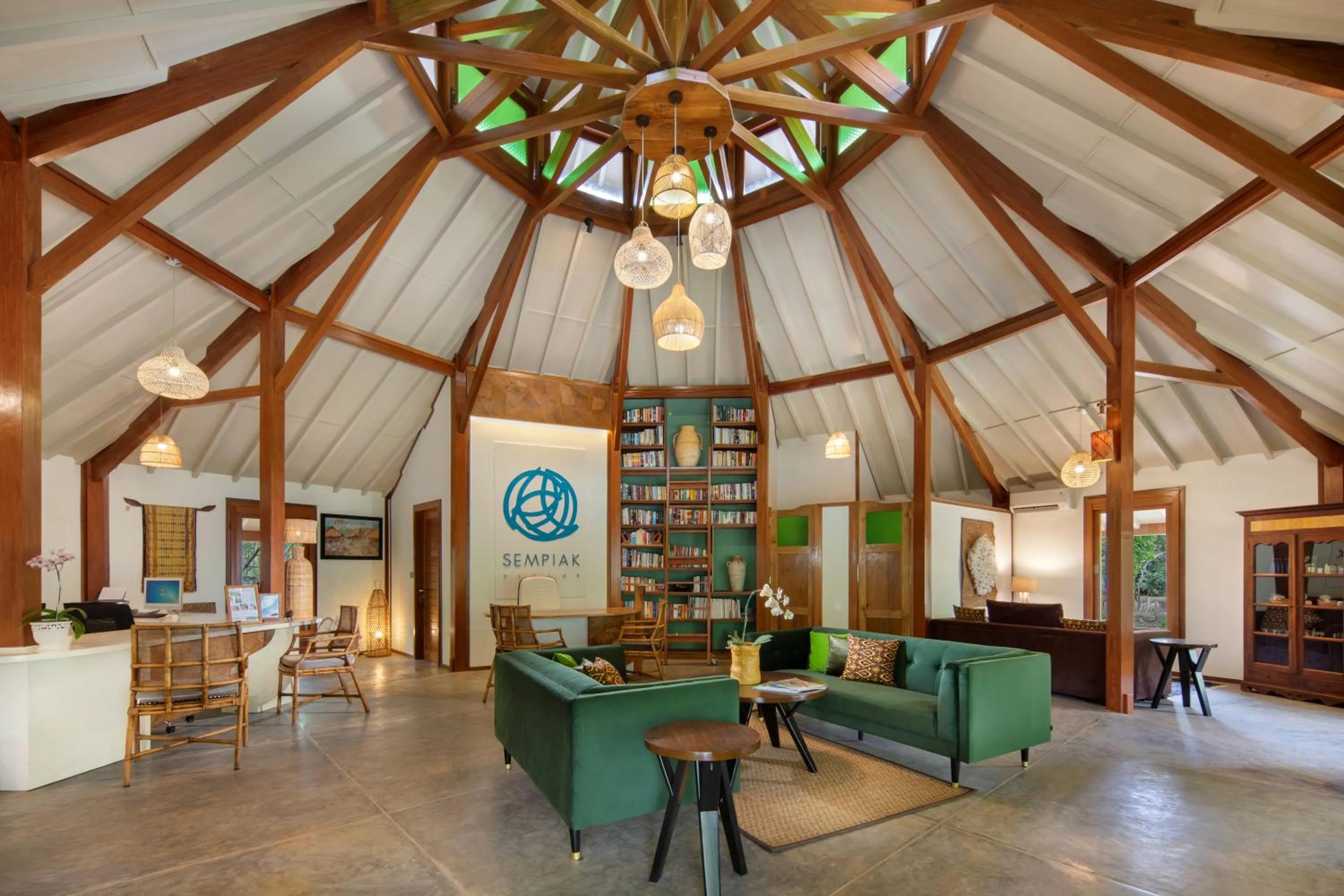 Property building in Sempiak Seaside Resort