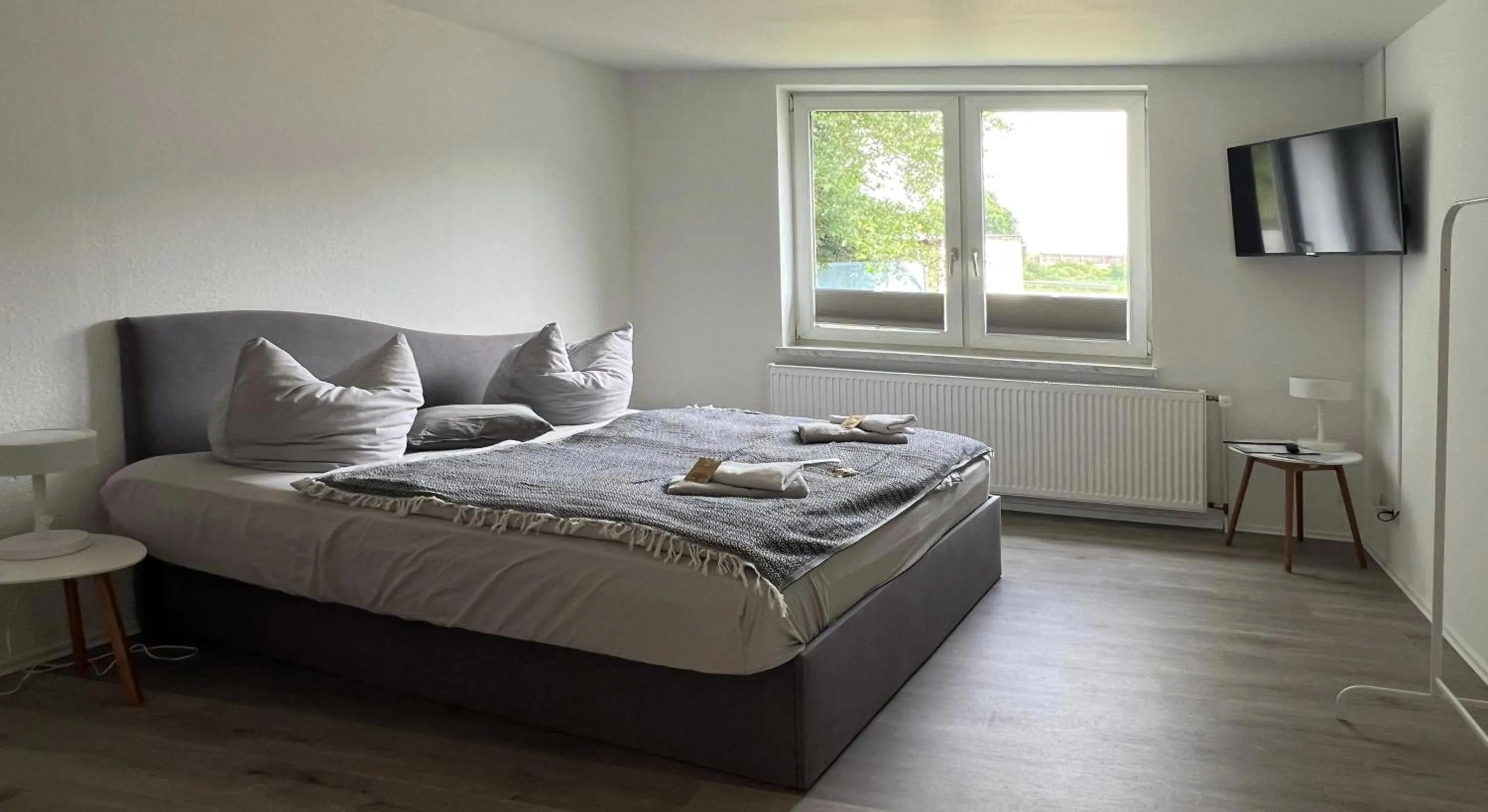 Bed in Landlust Hotel