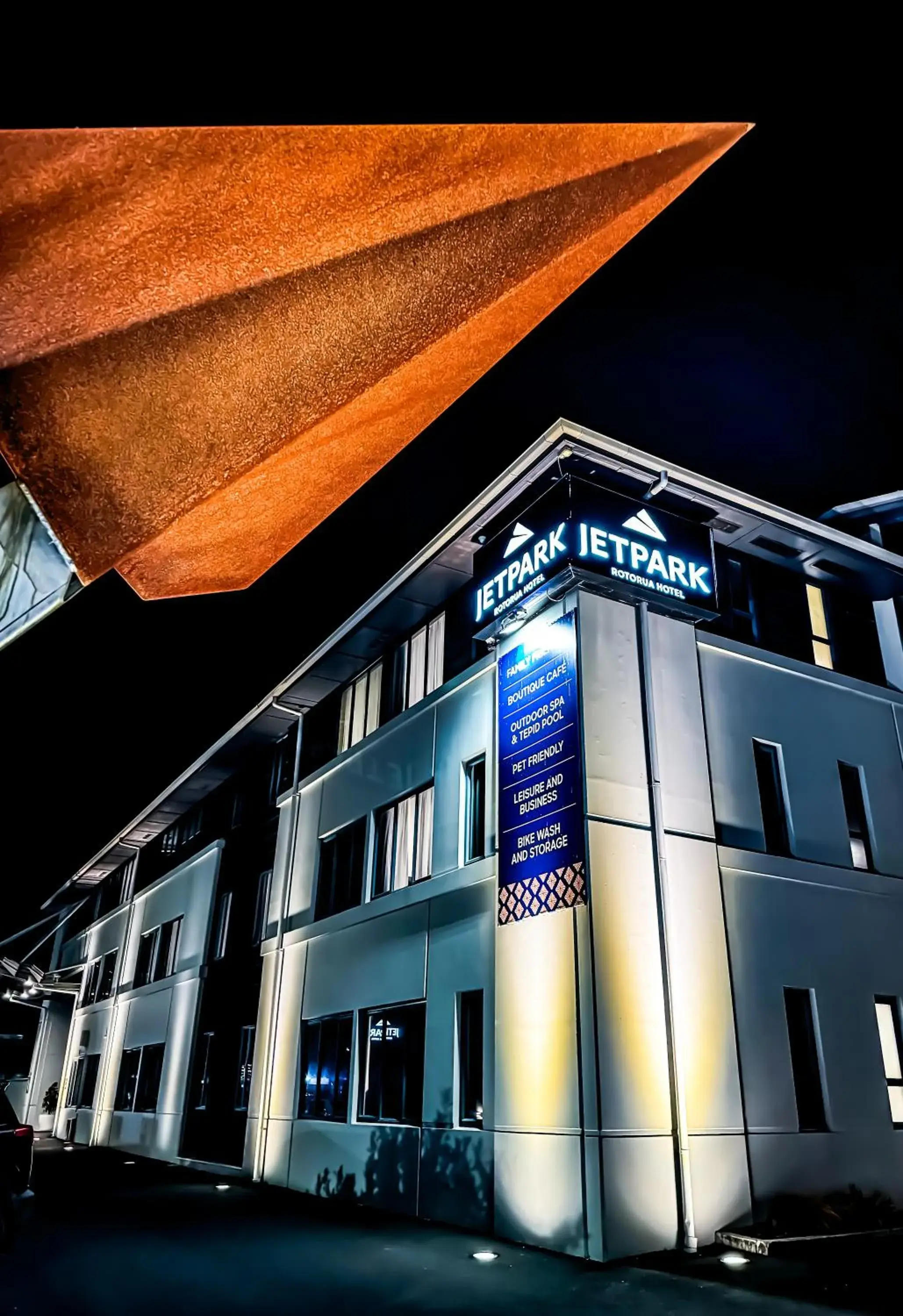 Property building in JetPark Hotel Rotorua Property building in JetPark Hotel Rotorua