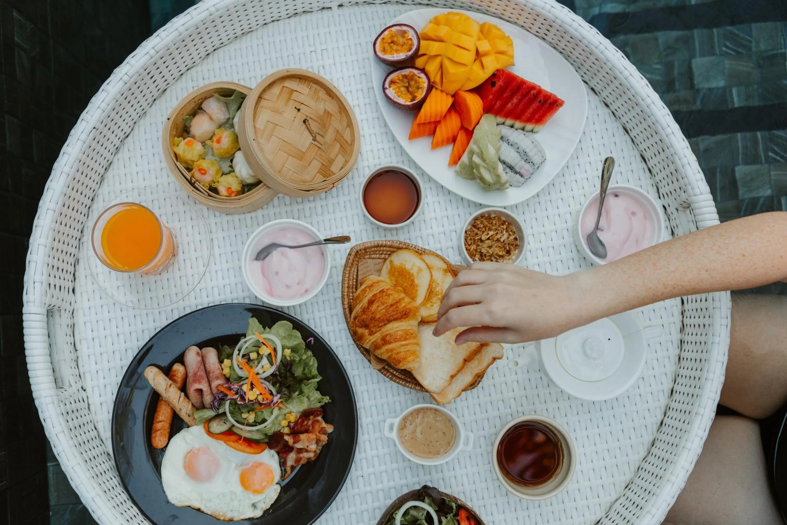 Breakfast in Arun Dara Villa