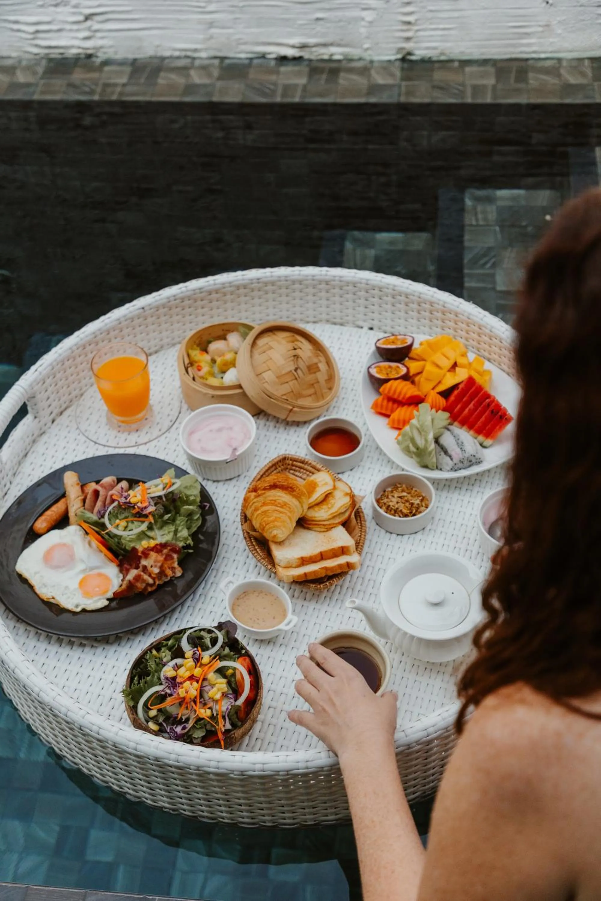 Breakfast in Arun Dara Villa