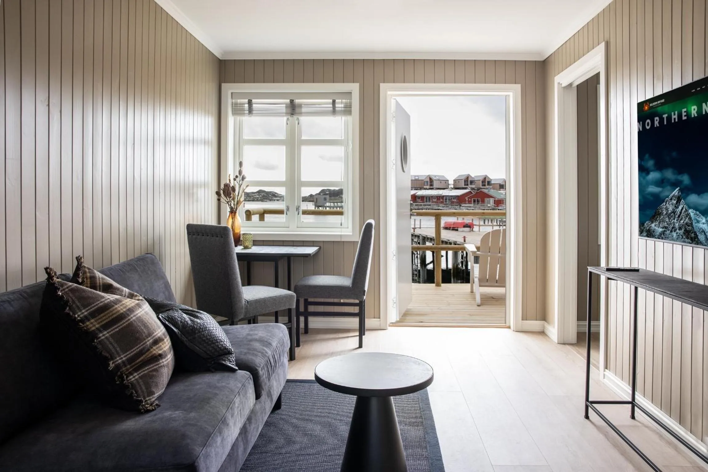 Balcony/Terrace in Solsiden Brygge Rorbuer