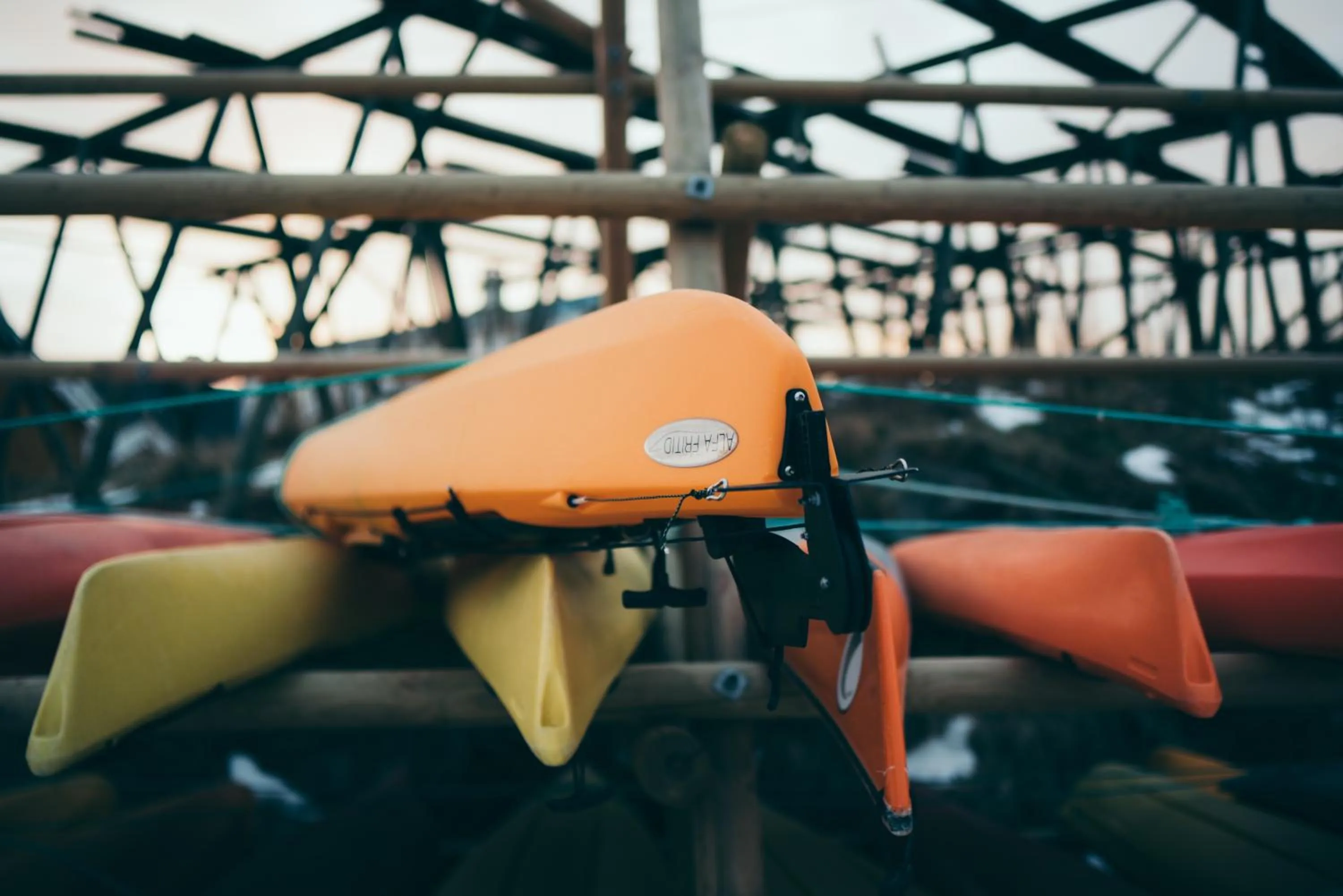 Canoeing in Solsiden Brygge Rorbuer