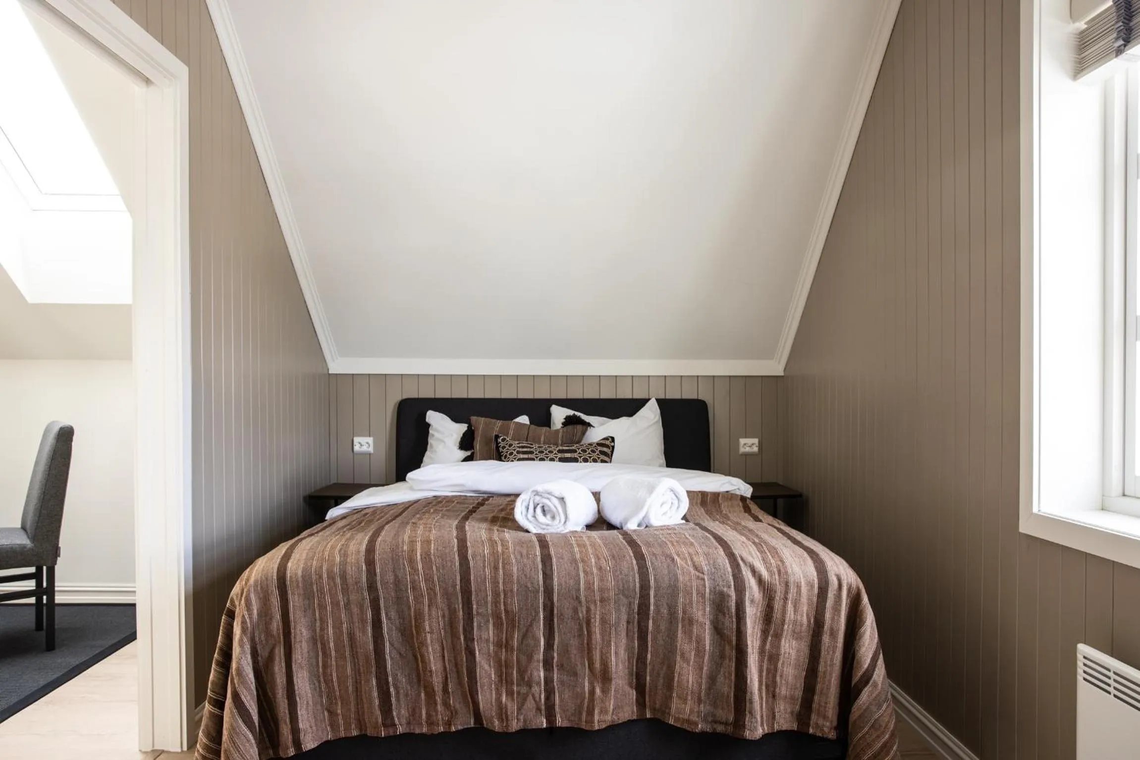 Bed in Solsiden Brygge Rorbuer