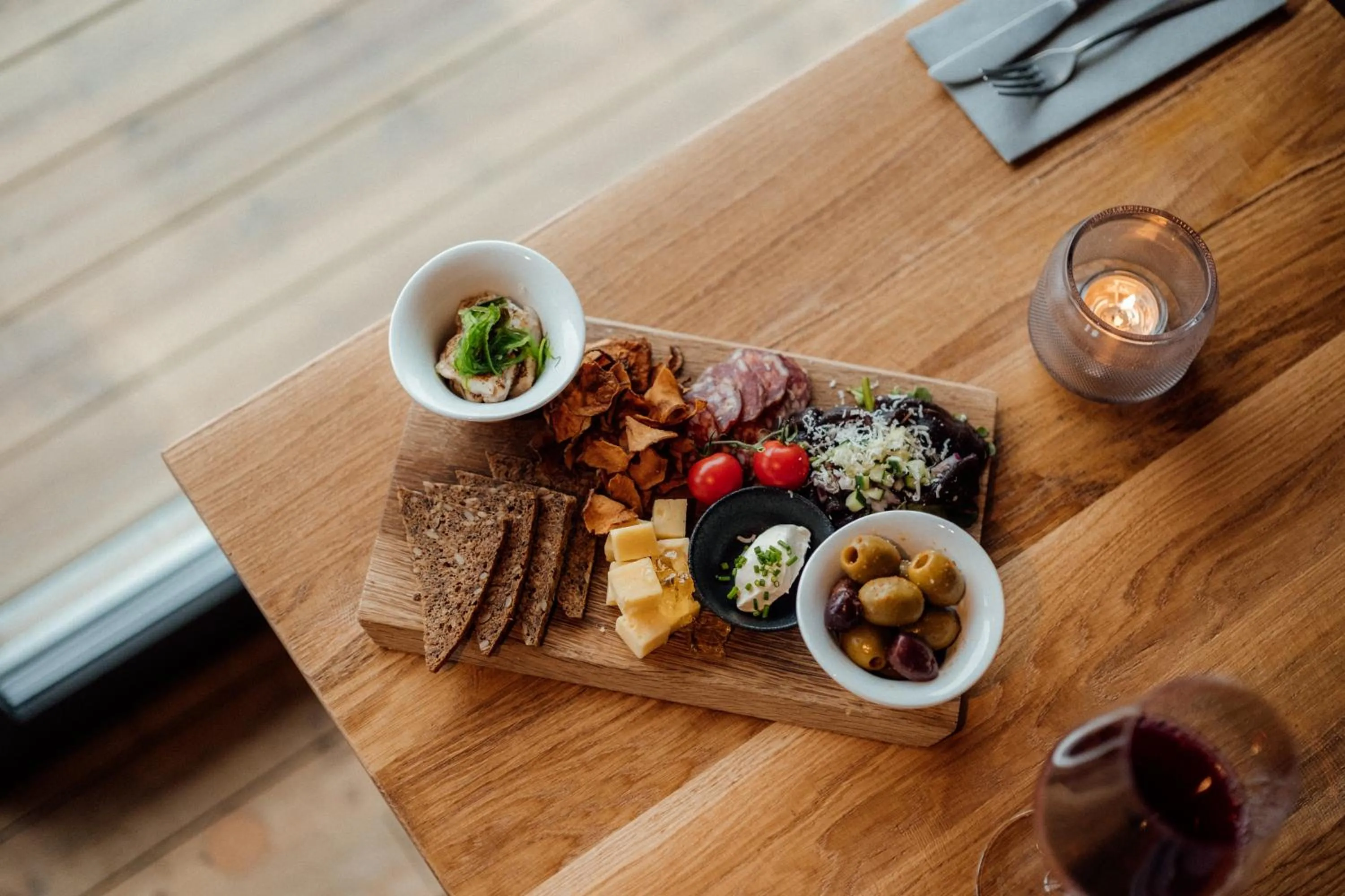 Food and drinks in Solsiden Brygge Rorbuer