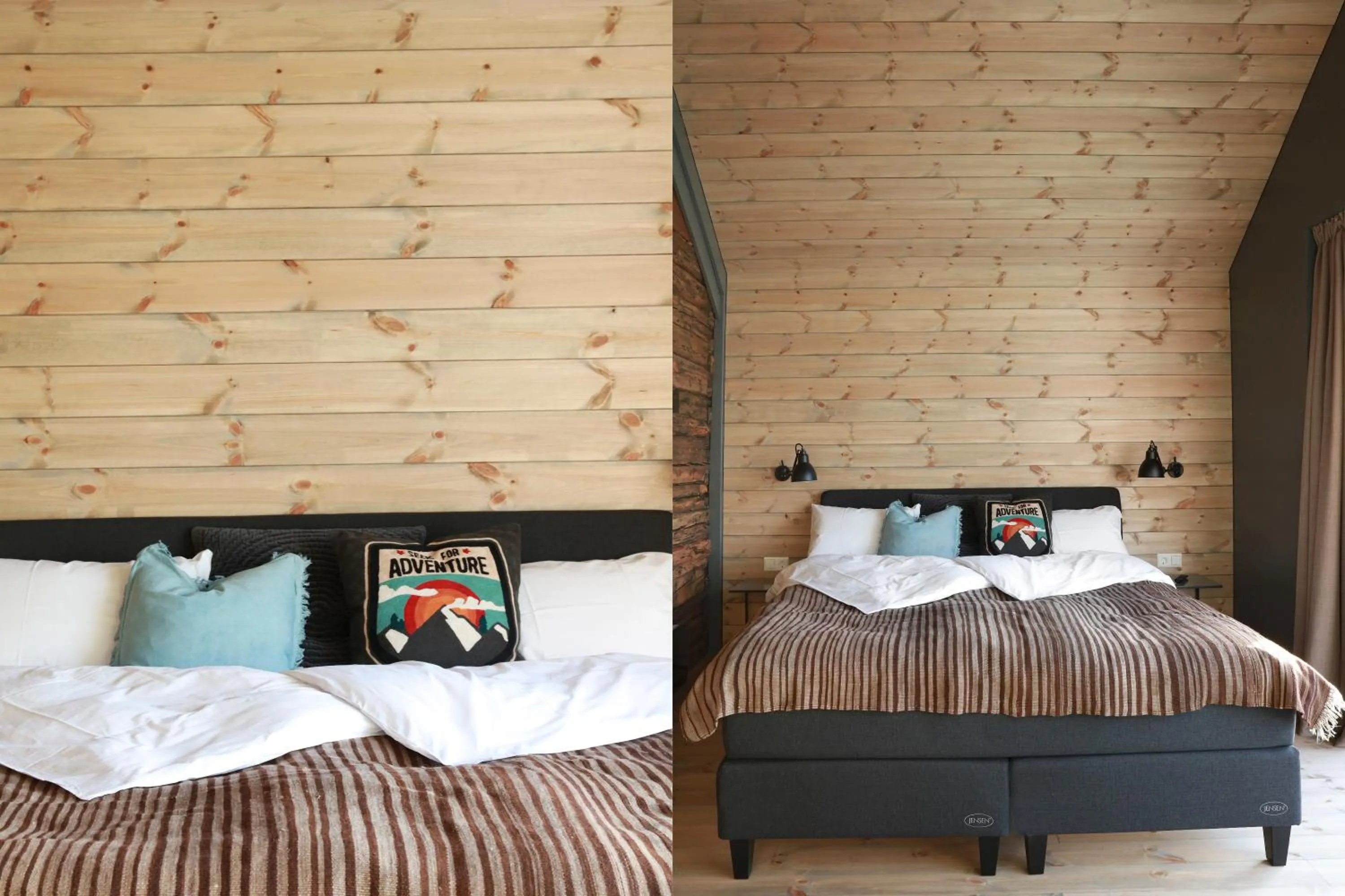 Bedroom, Bed in Solsiden Brygge Rorbuer