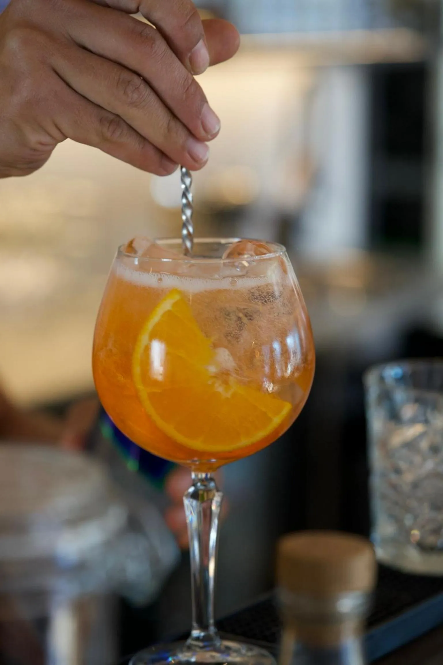 Drinks in Solsiden Brygge Rorbuer