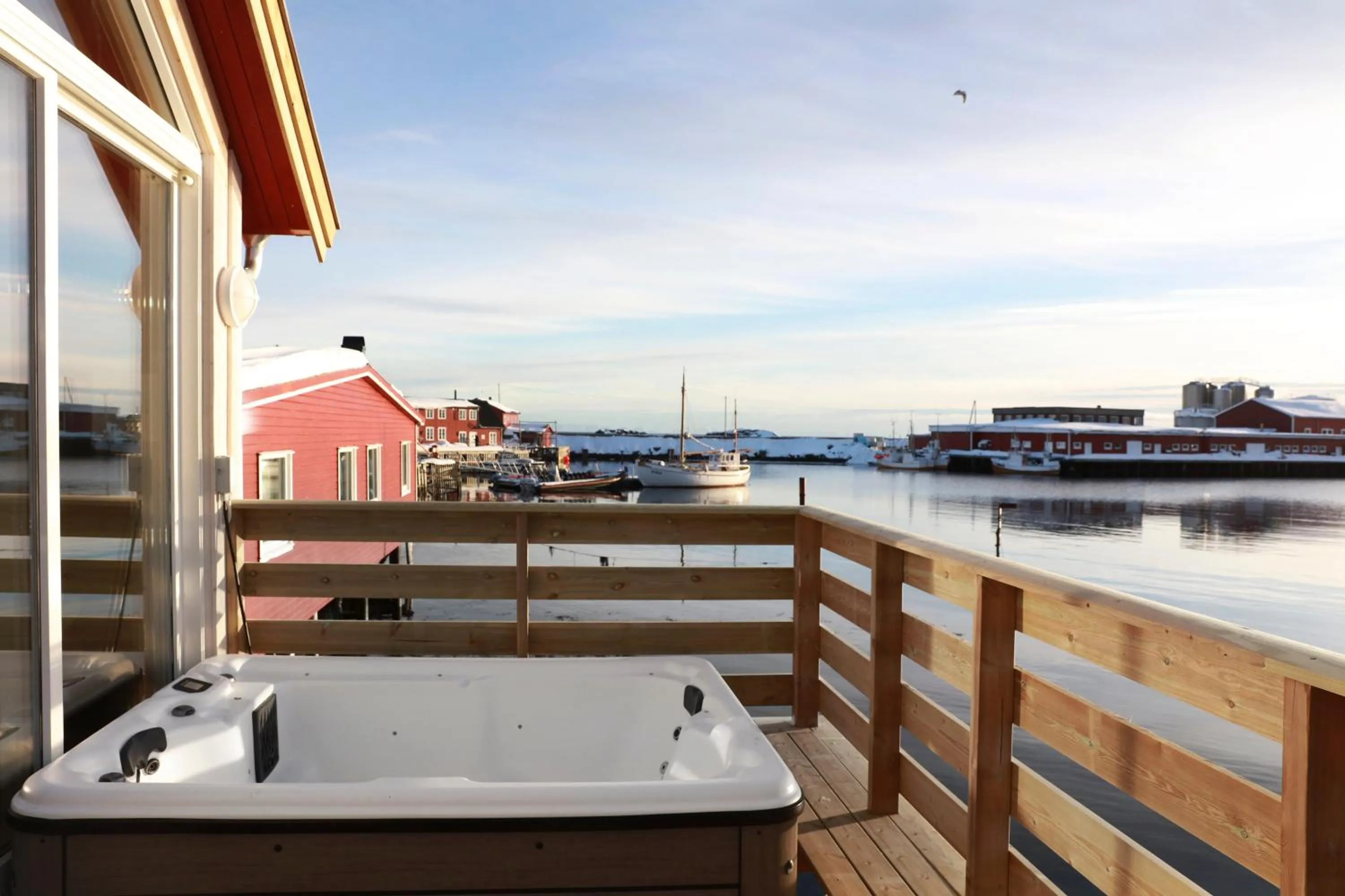 Spa and wellness centre/facilities in Solsiden Brygge Rorbuer