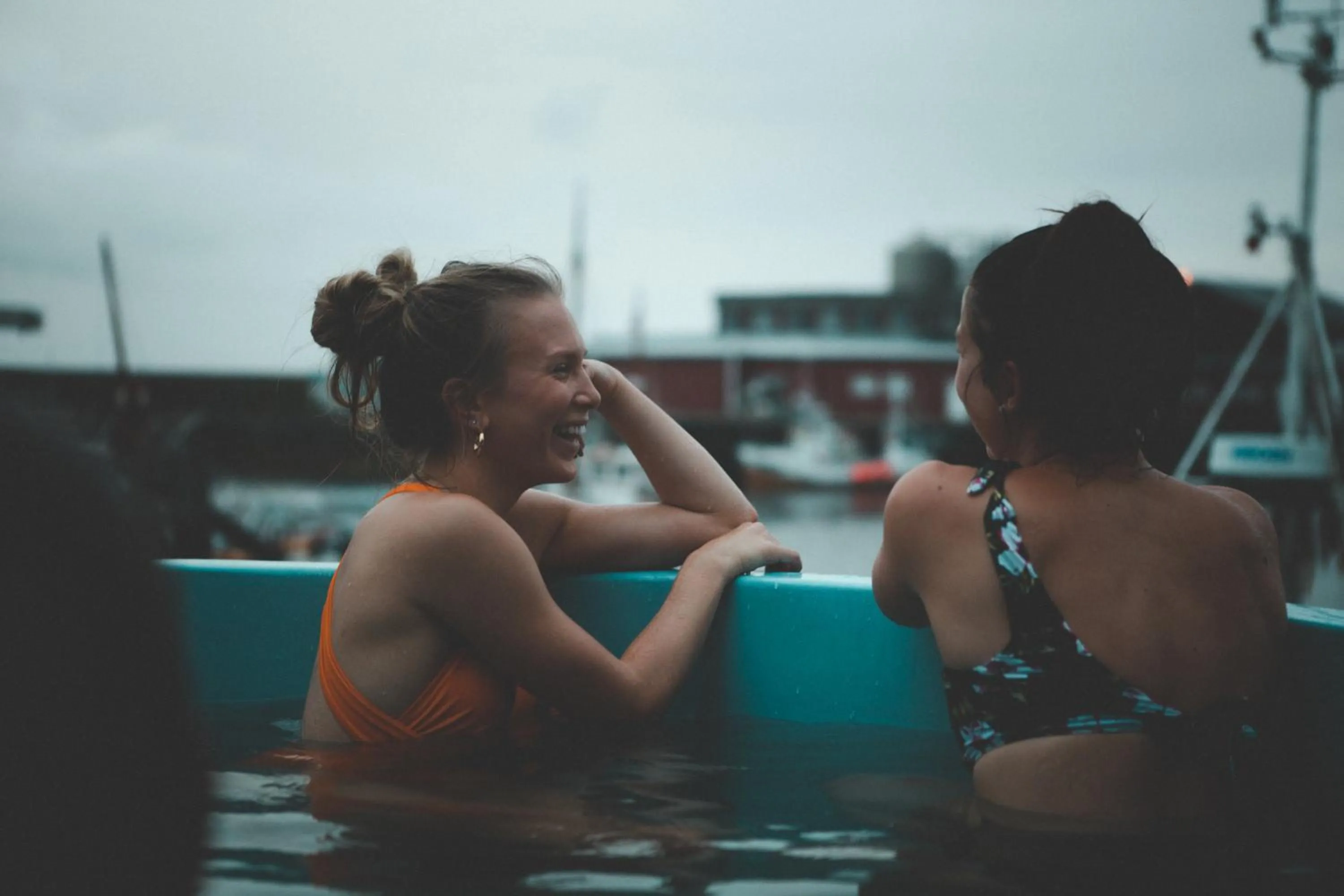 Hot Tub in Solsiden Brygge Rorbuer