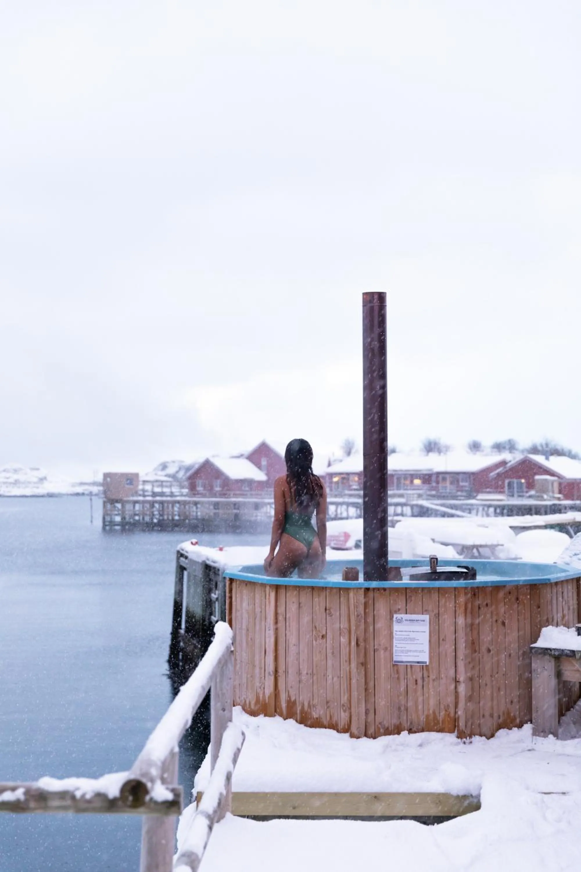 Hot Tub in Solsiden Brygge Rorbuer