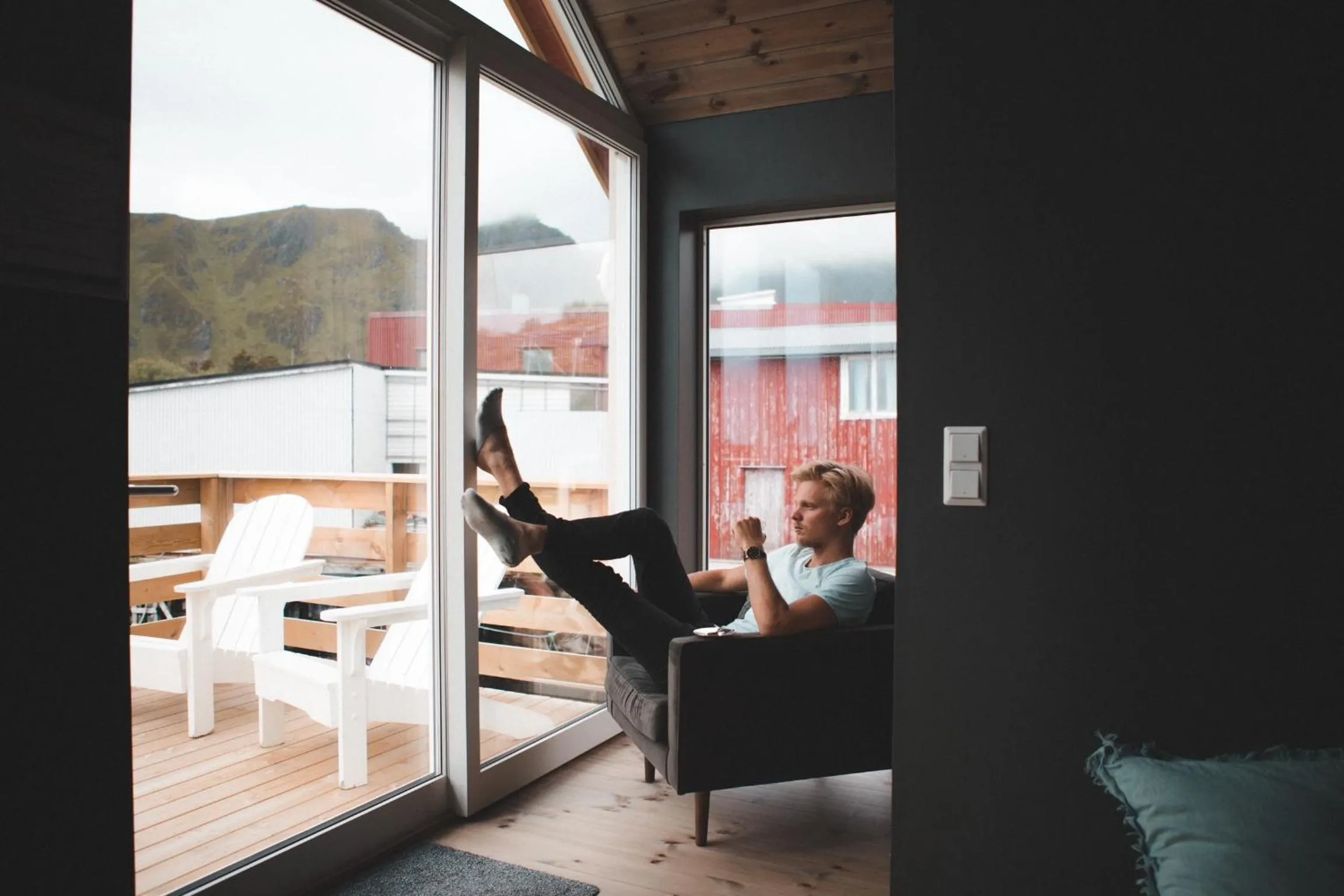 Natural landscape in Solsiden Brygge Rorbuer