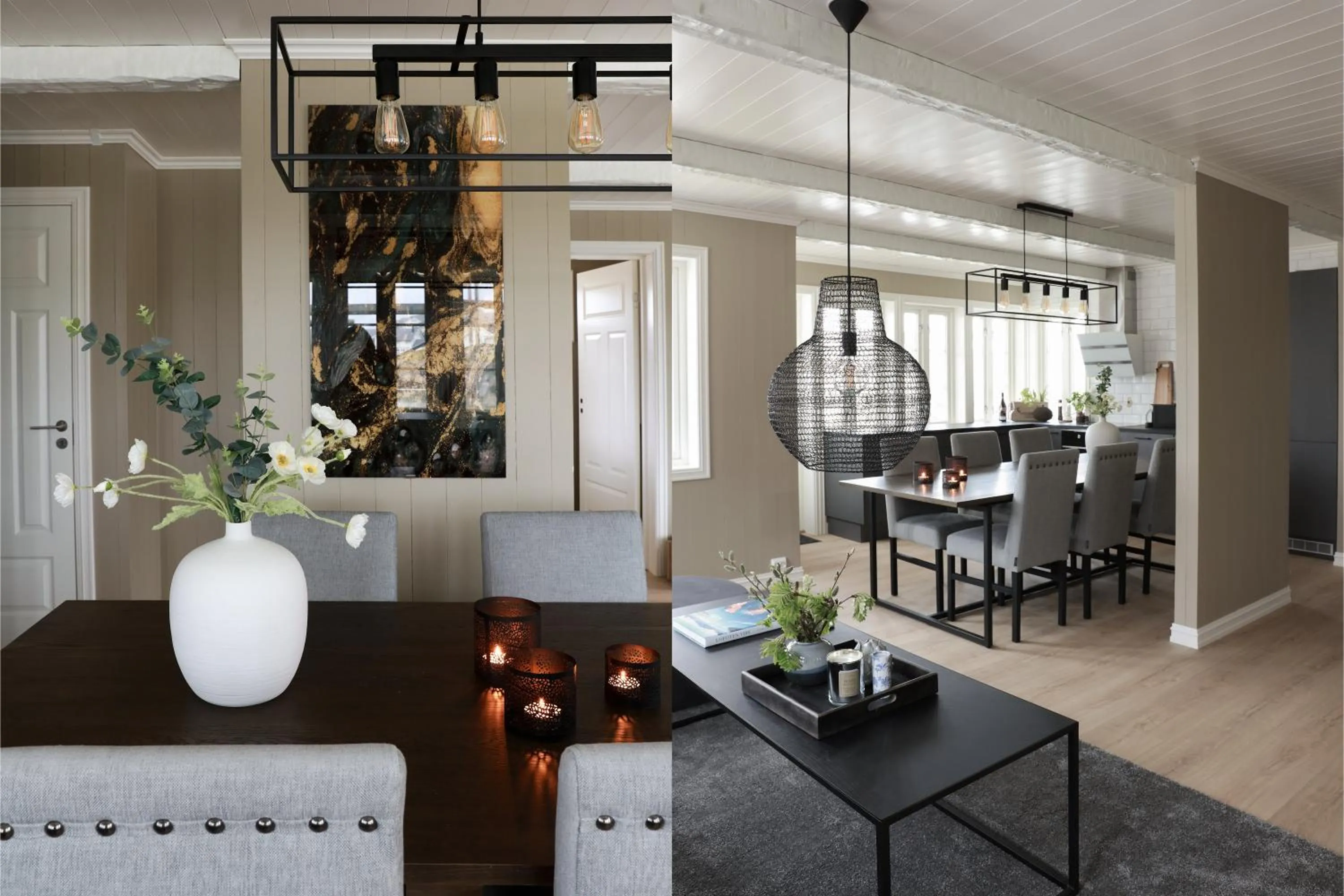 Kitchen or kitchenette in Solsiden Brygge Rorbuer