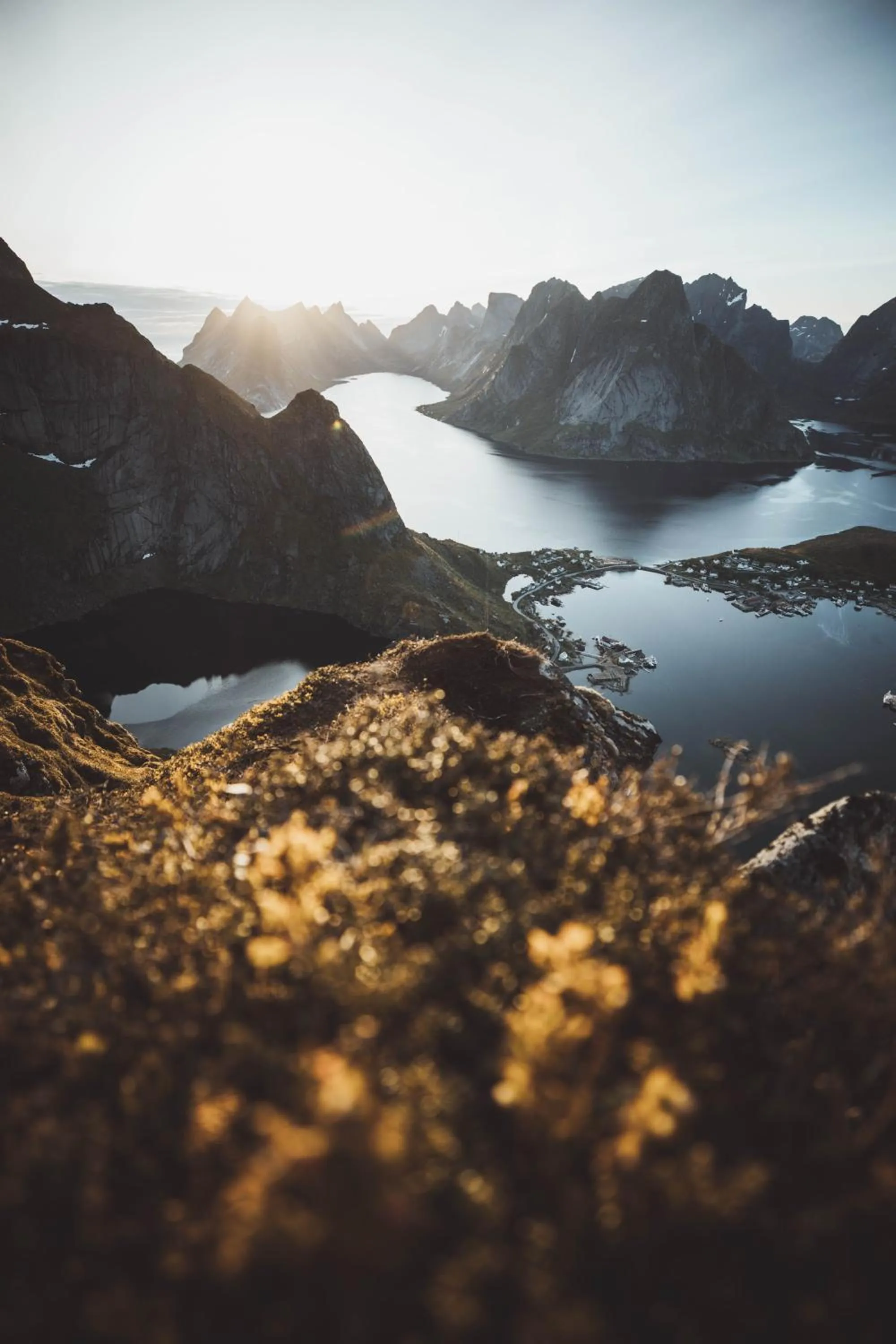 Natural landscape in Solsiden Brygge Rorbuer