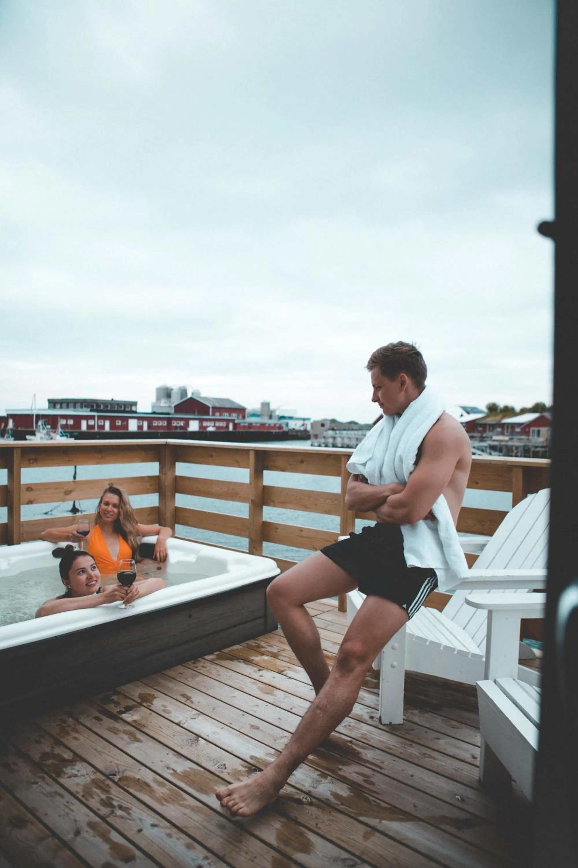 Area and facilities in Solsiden Brygge Rorbuer