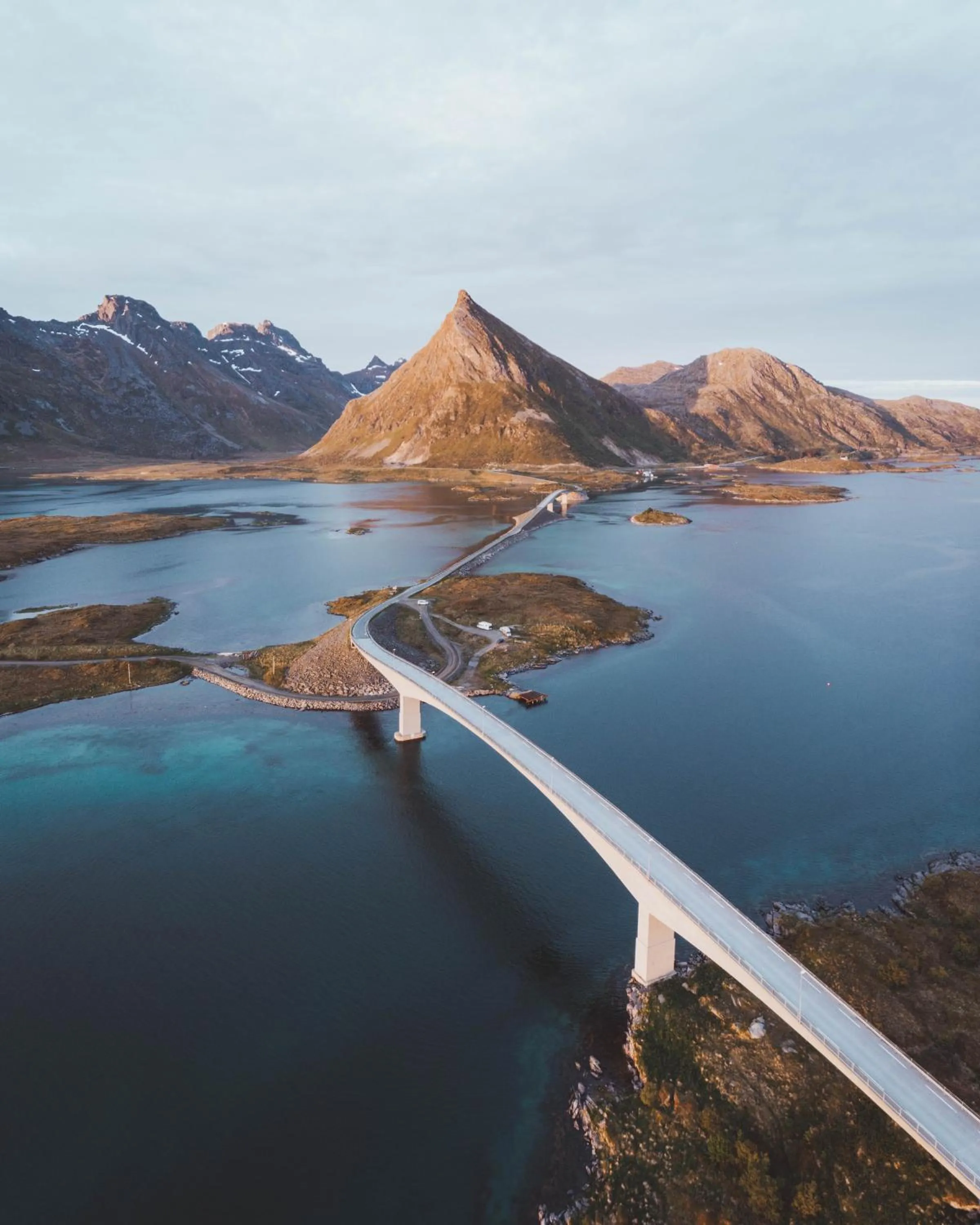 Natural landscape in Solsiden Brygge Rorbuer
