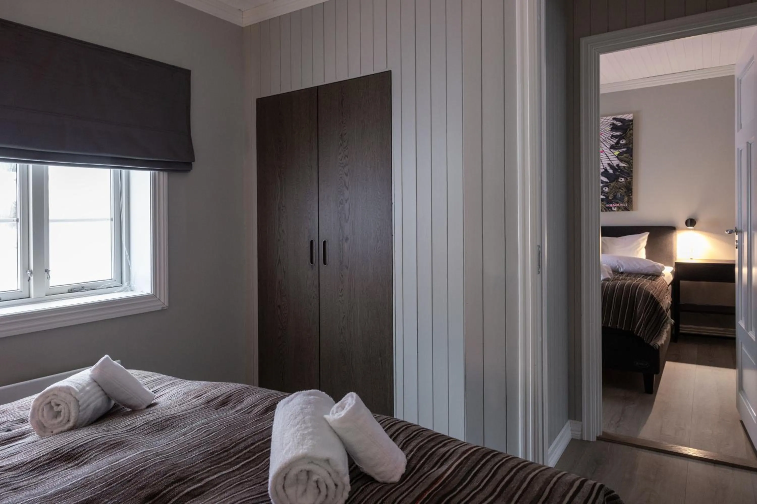 Bed in Solsiden Brygge Rorbuer