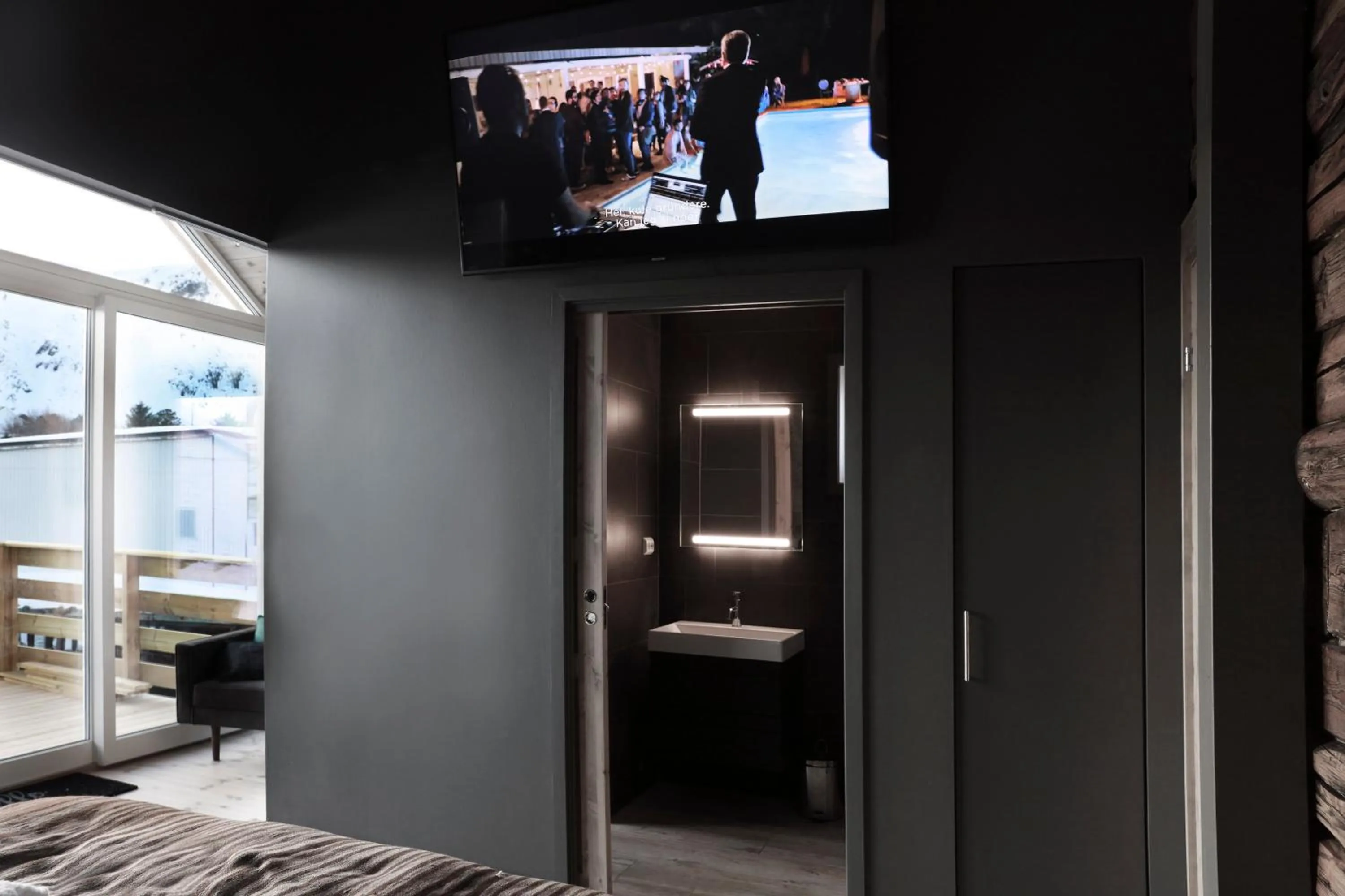 Bed in Solsiden Brygge Rorbuer