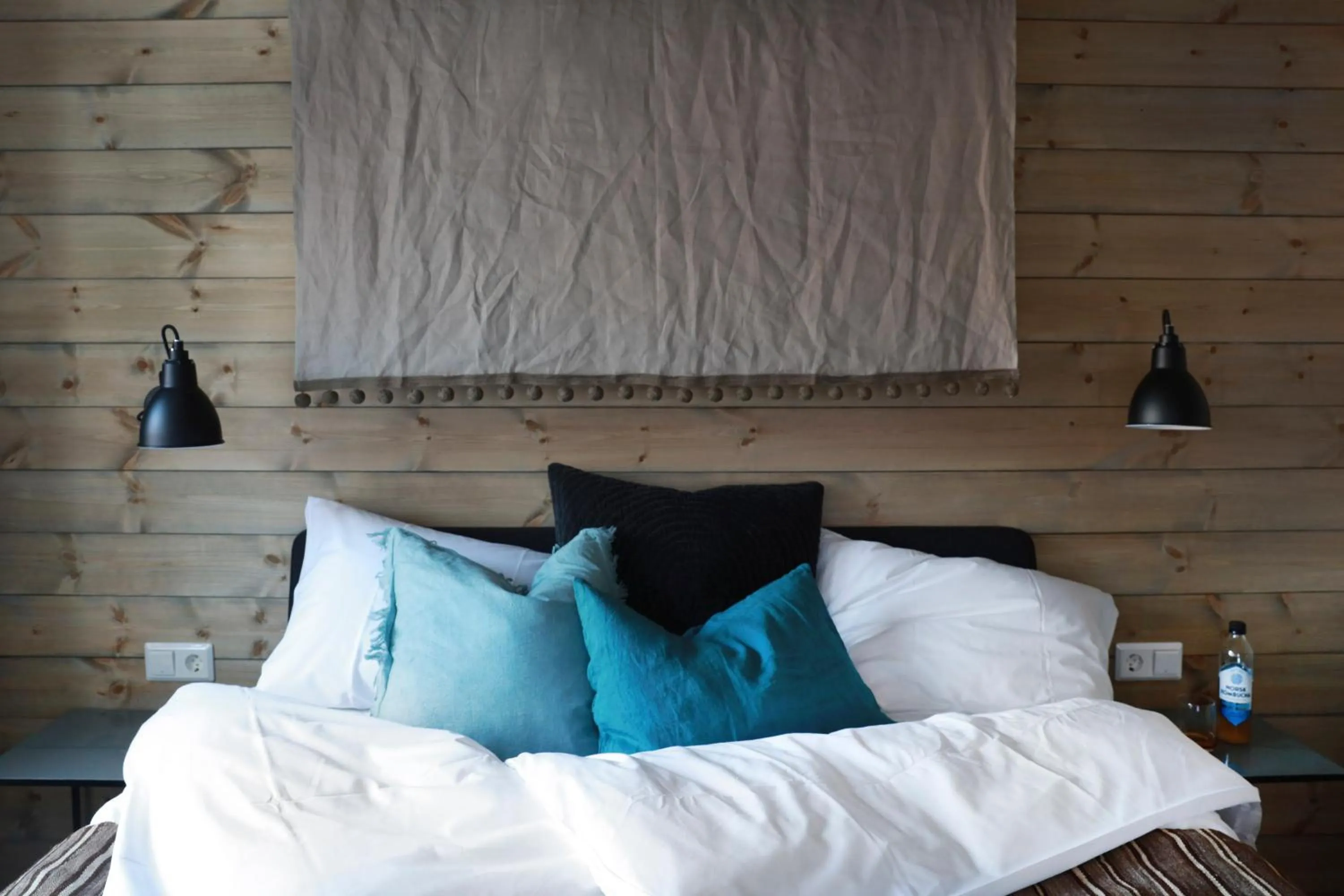 Bedroom, Bed in Solsiden Brygge Rorbuer