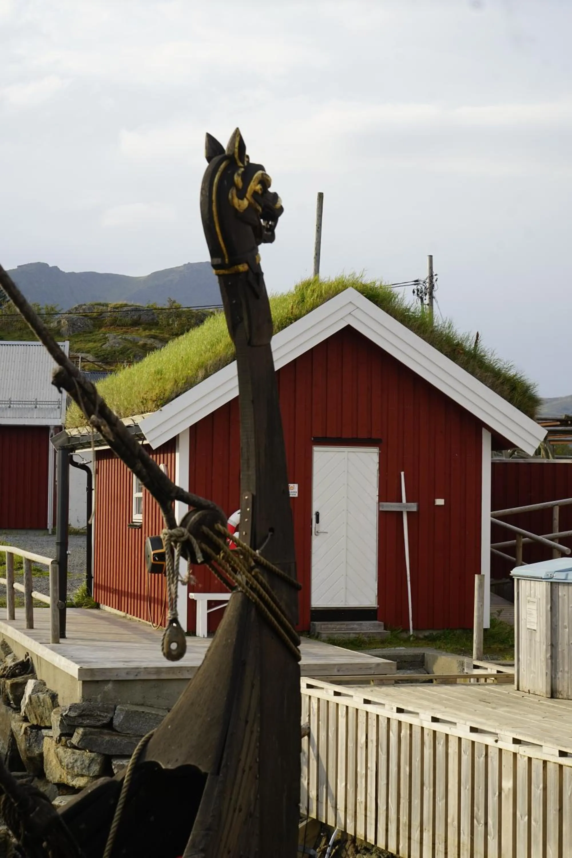 Property building in Solsiden Brygge Rorbuer