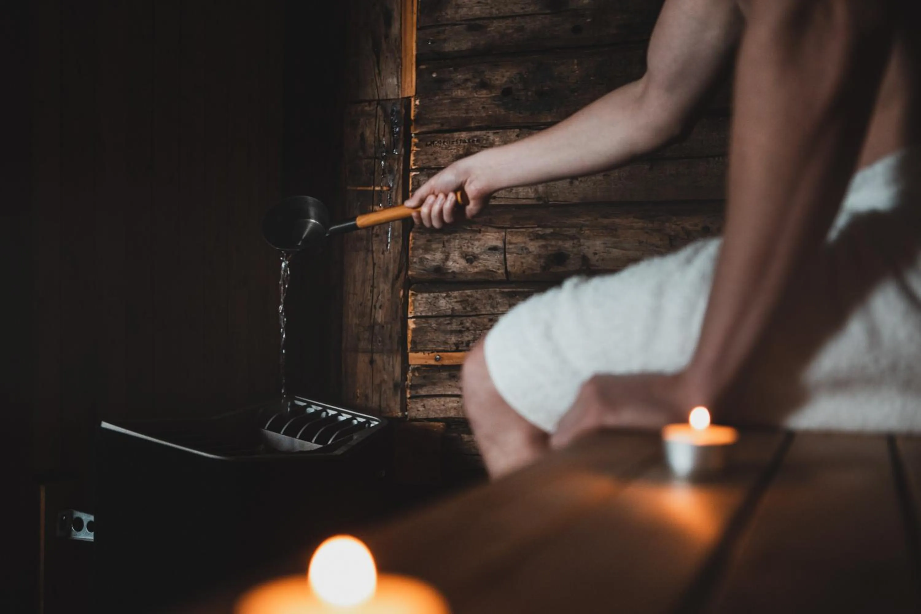 Sauna in Solsiden Brygge Rorbuer