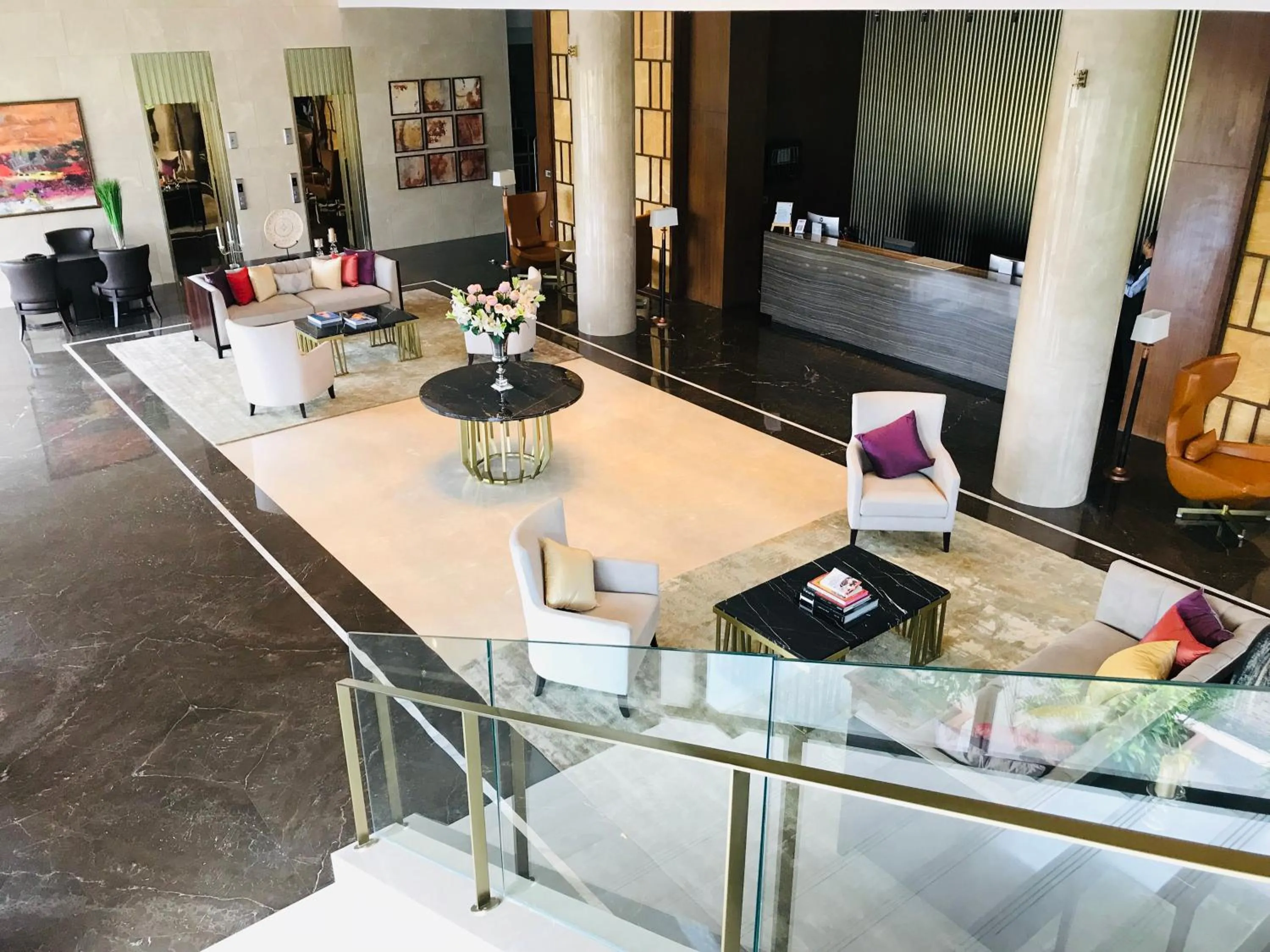 Lobby or reception in Belvedere Golf & Country Club