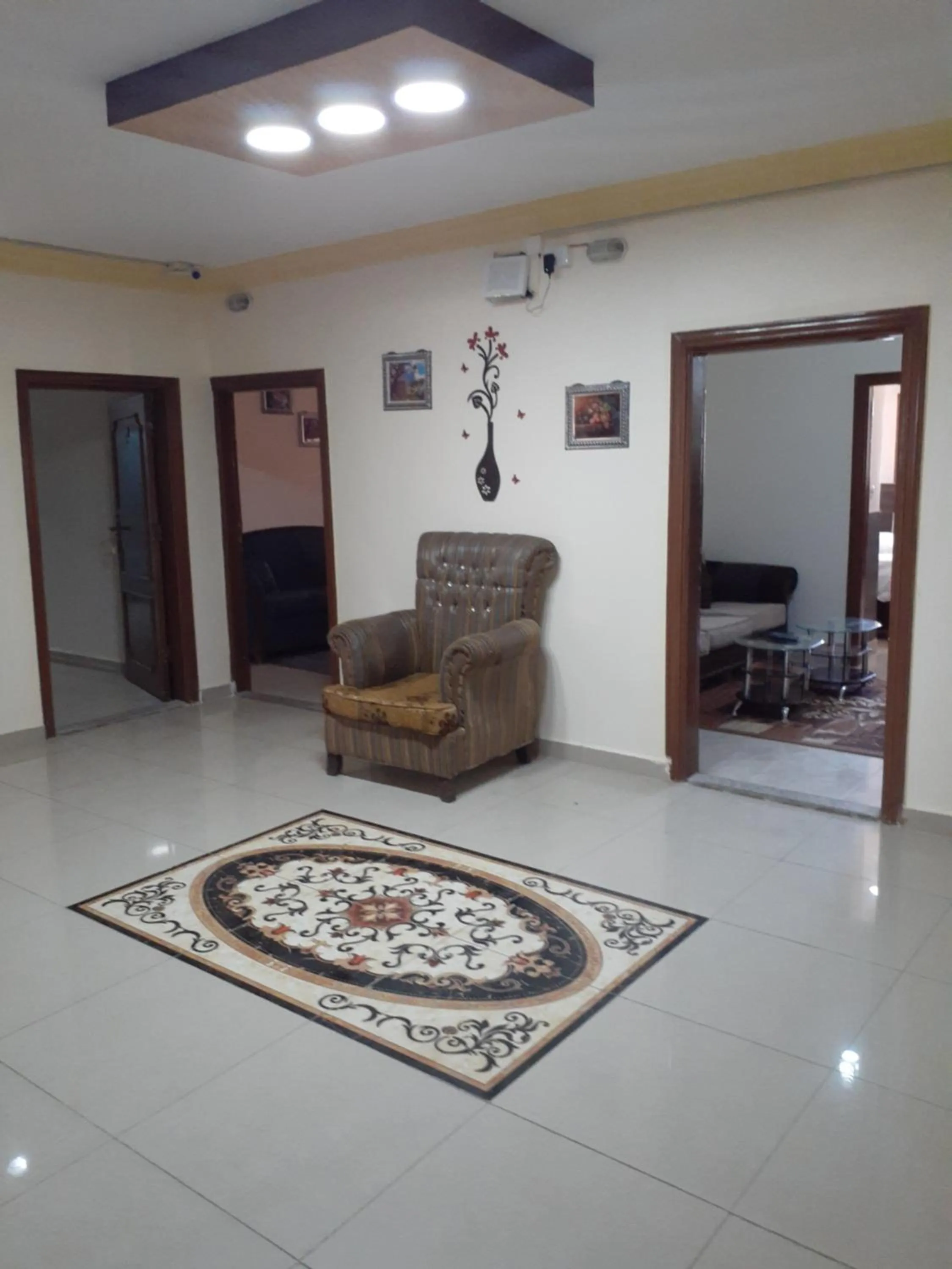 Seating area in Petra Visitors Hotel