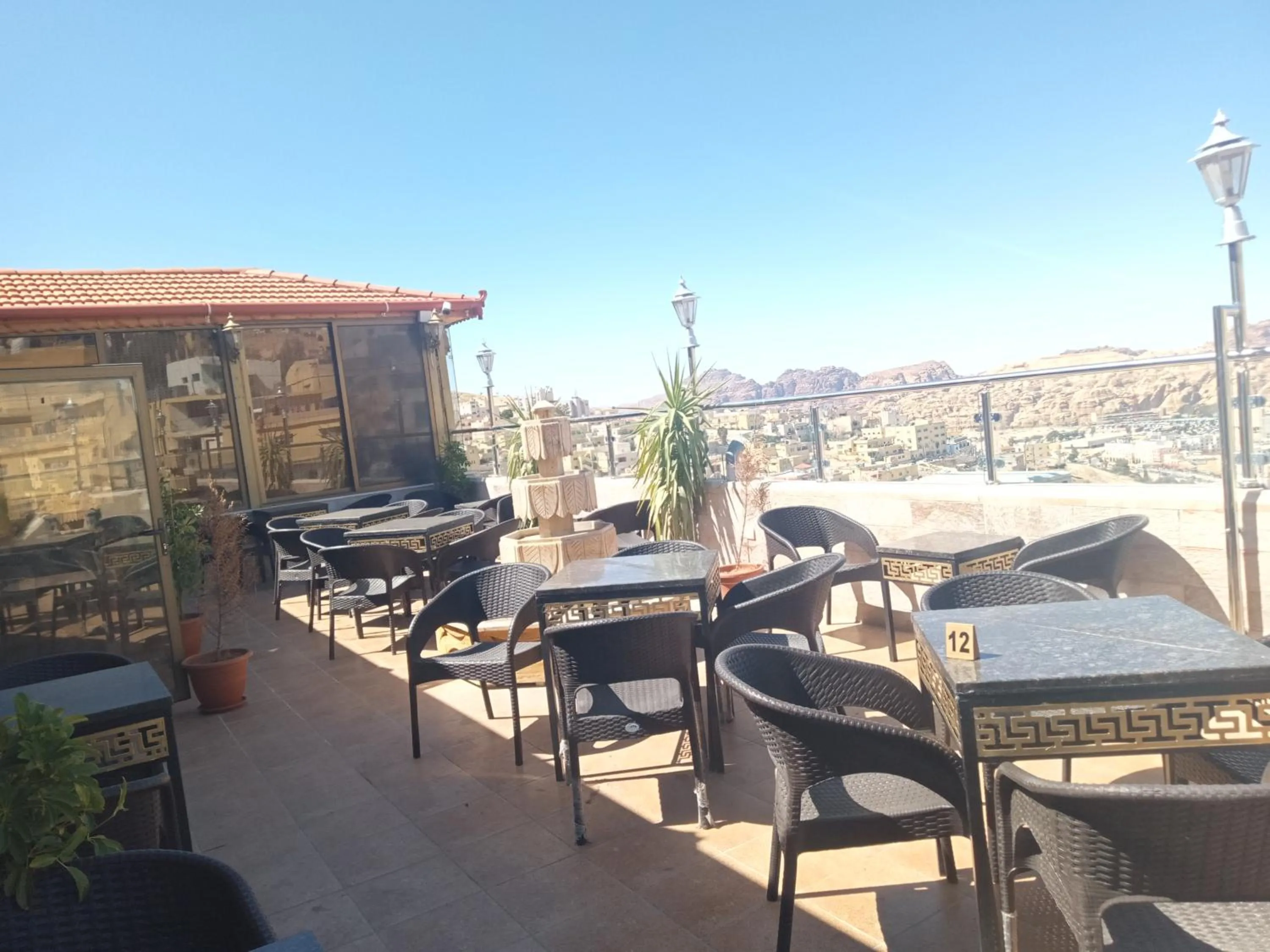 Landmark view in Petra Visitors Hotel