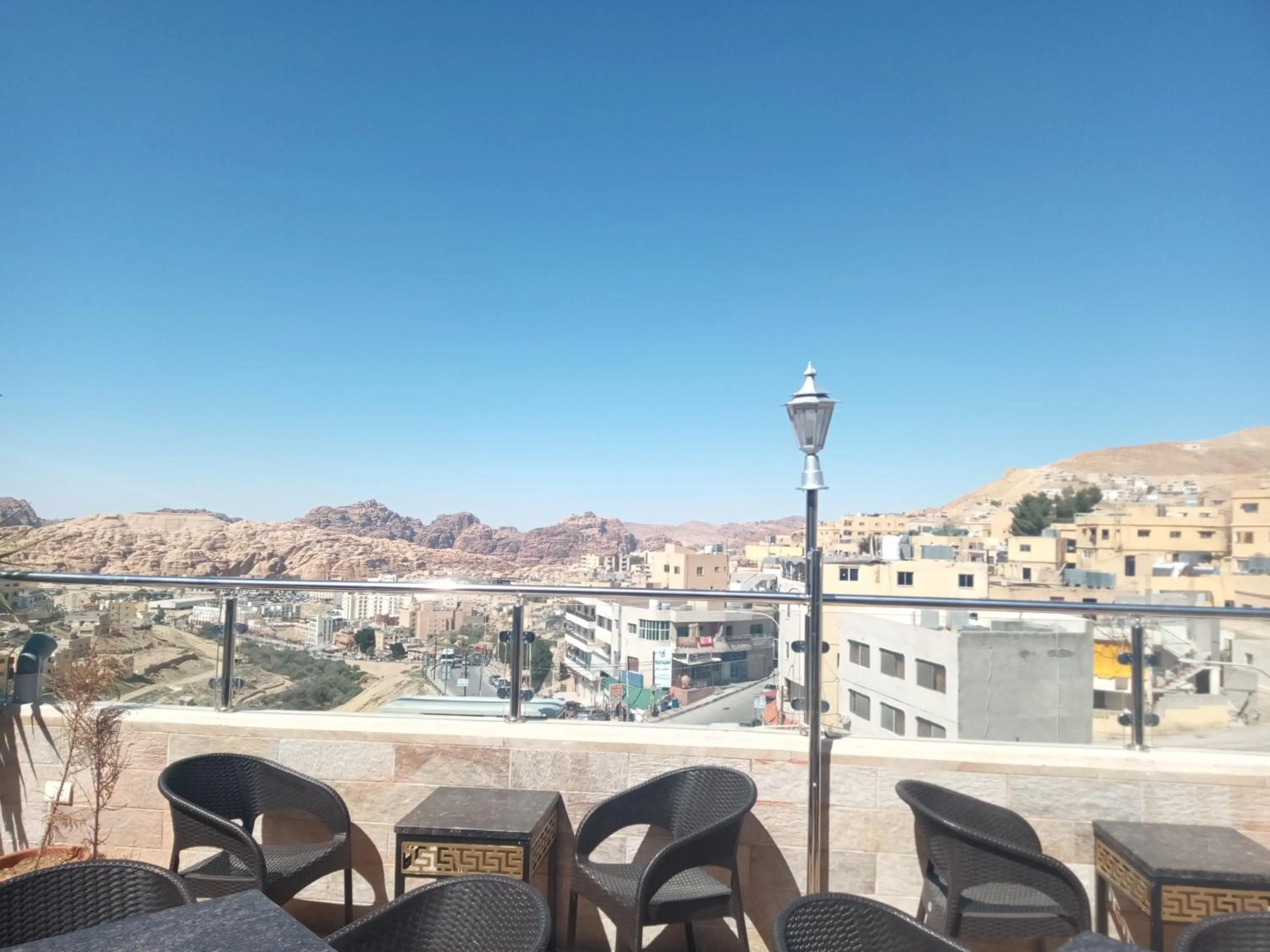Landmark view in Petra Visitors Hotel