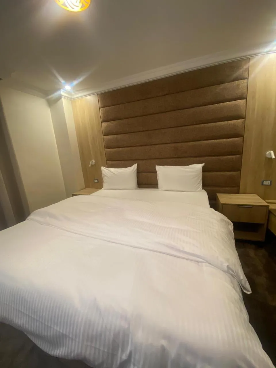 Bed in Petra Visitors Hotel