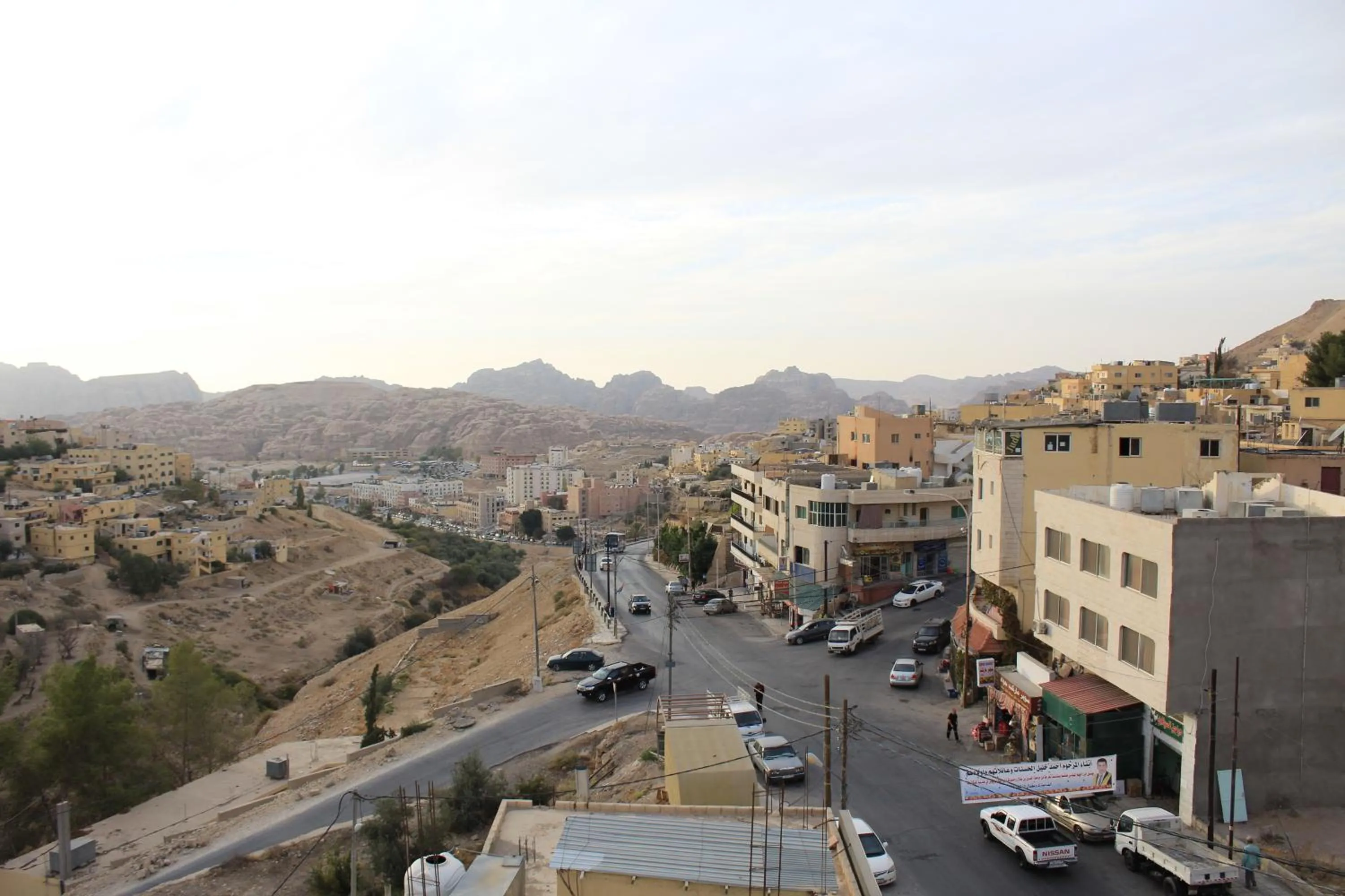 City view in Petra Visitors Hotel