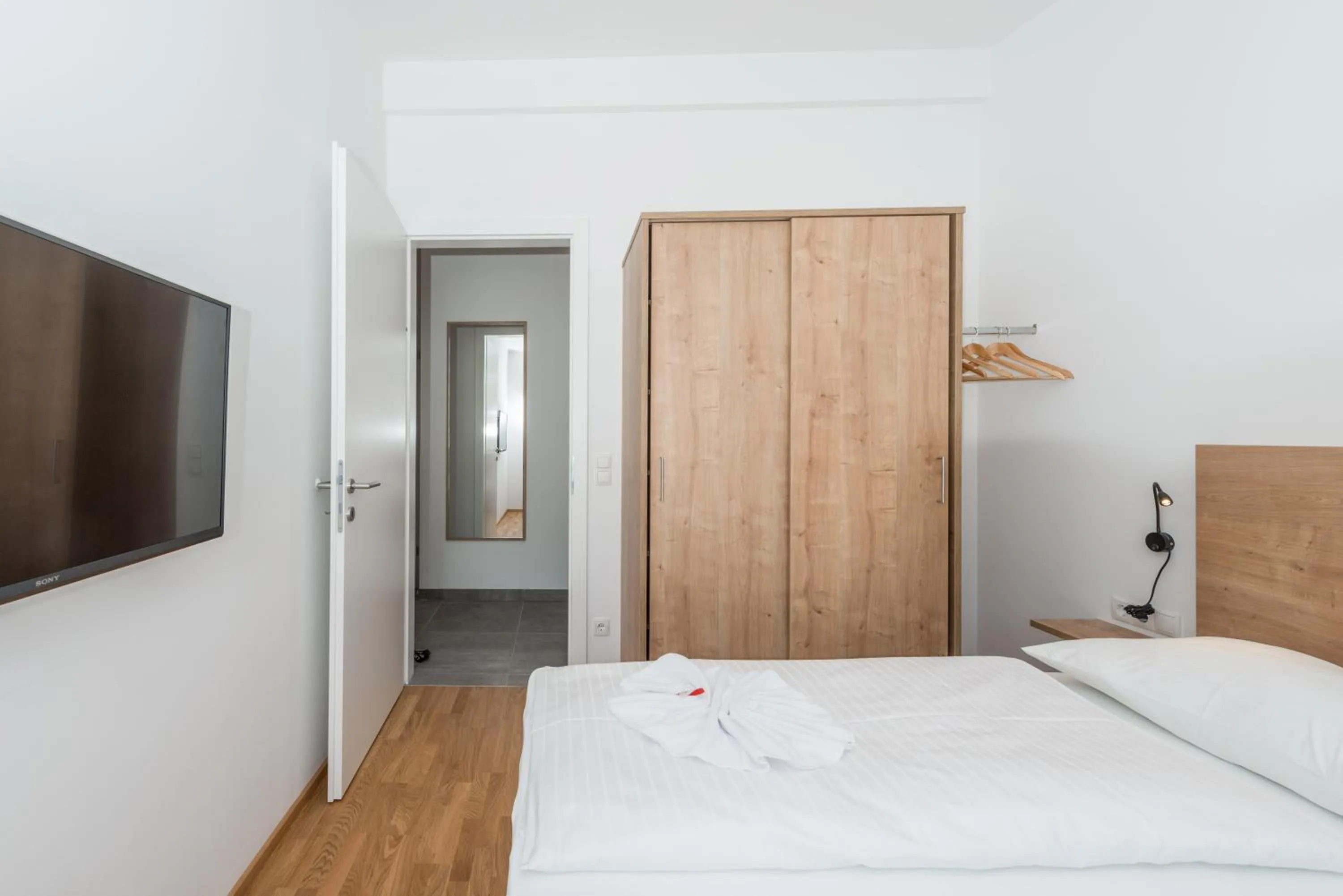 Bed in Deluxe Appartement Berglust