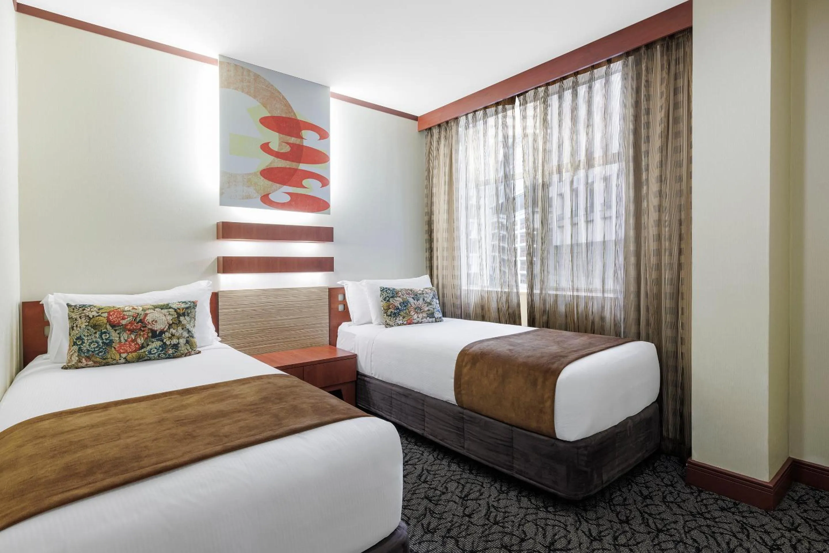 Bed in Adina Citylife Wellington