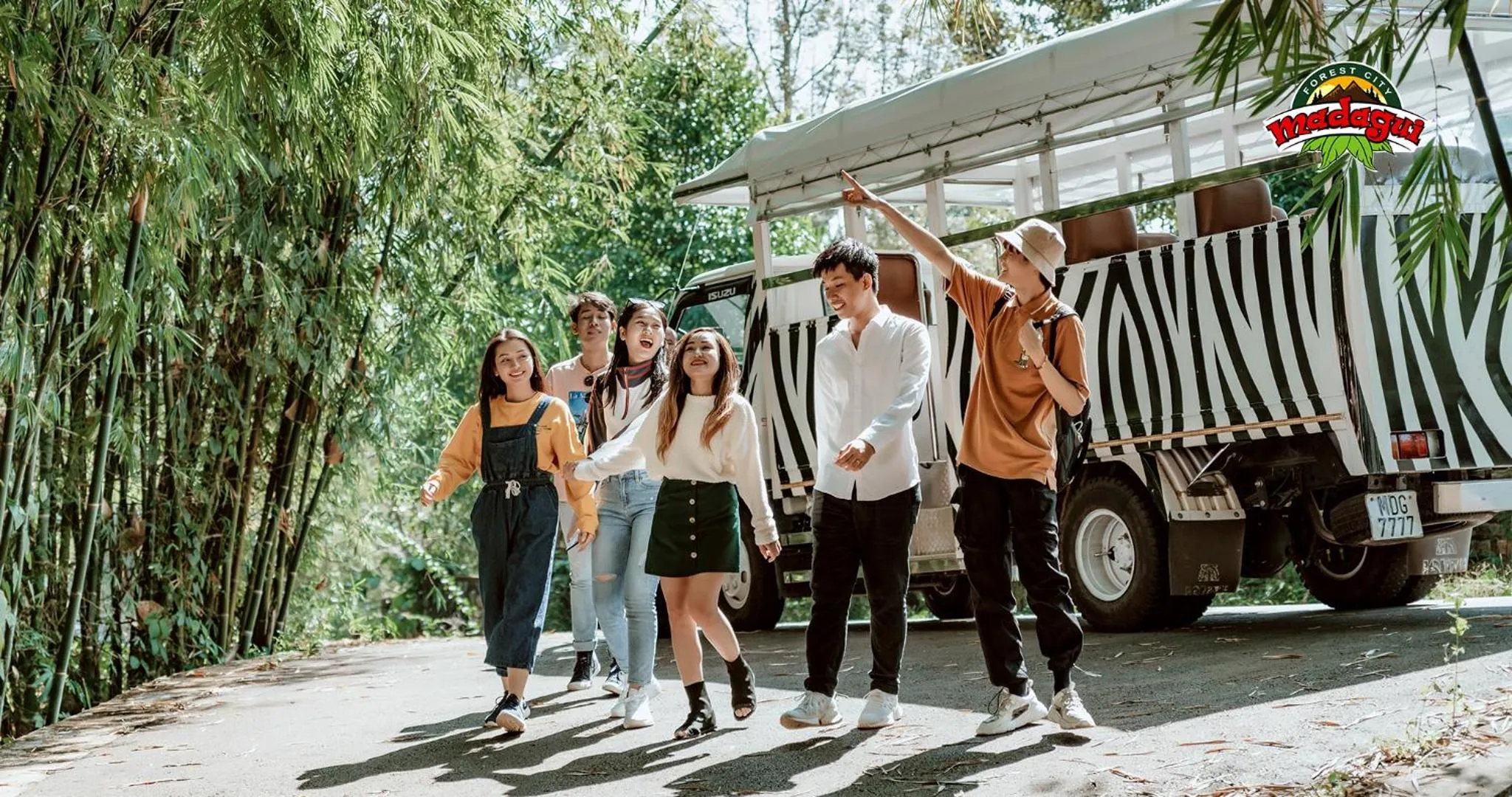 Natural landscape in Madagui Forest City