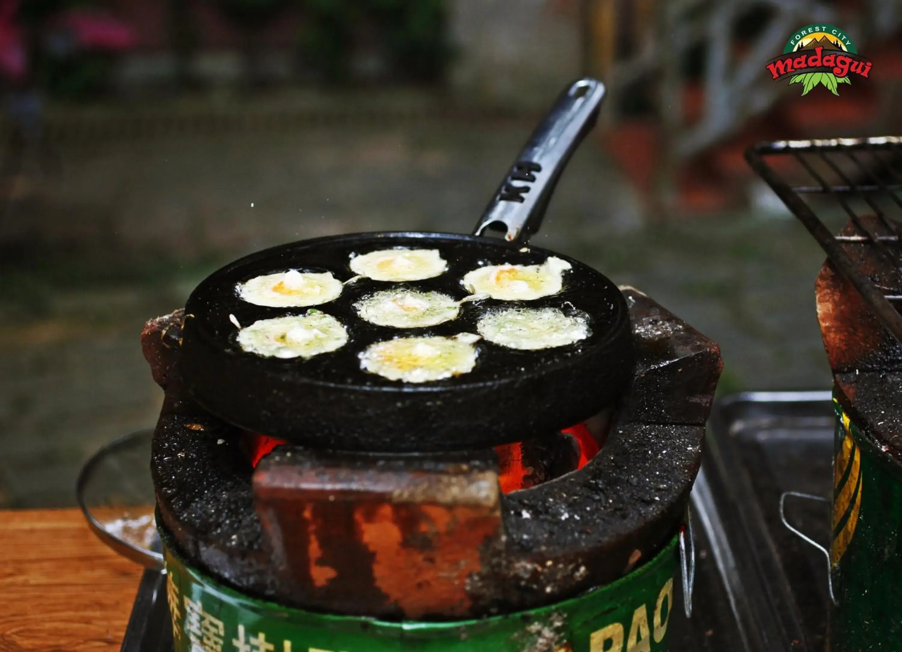 Food close-up in Madagui Forest City Food close-up in Madagui Forest City