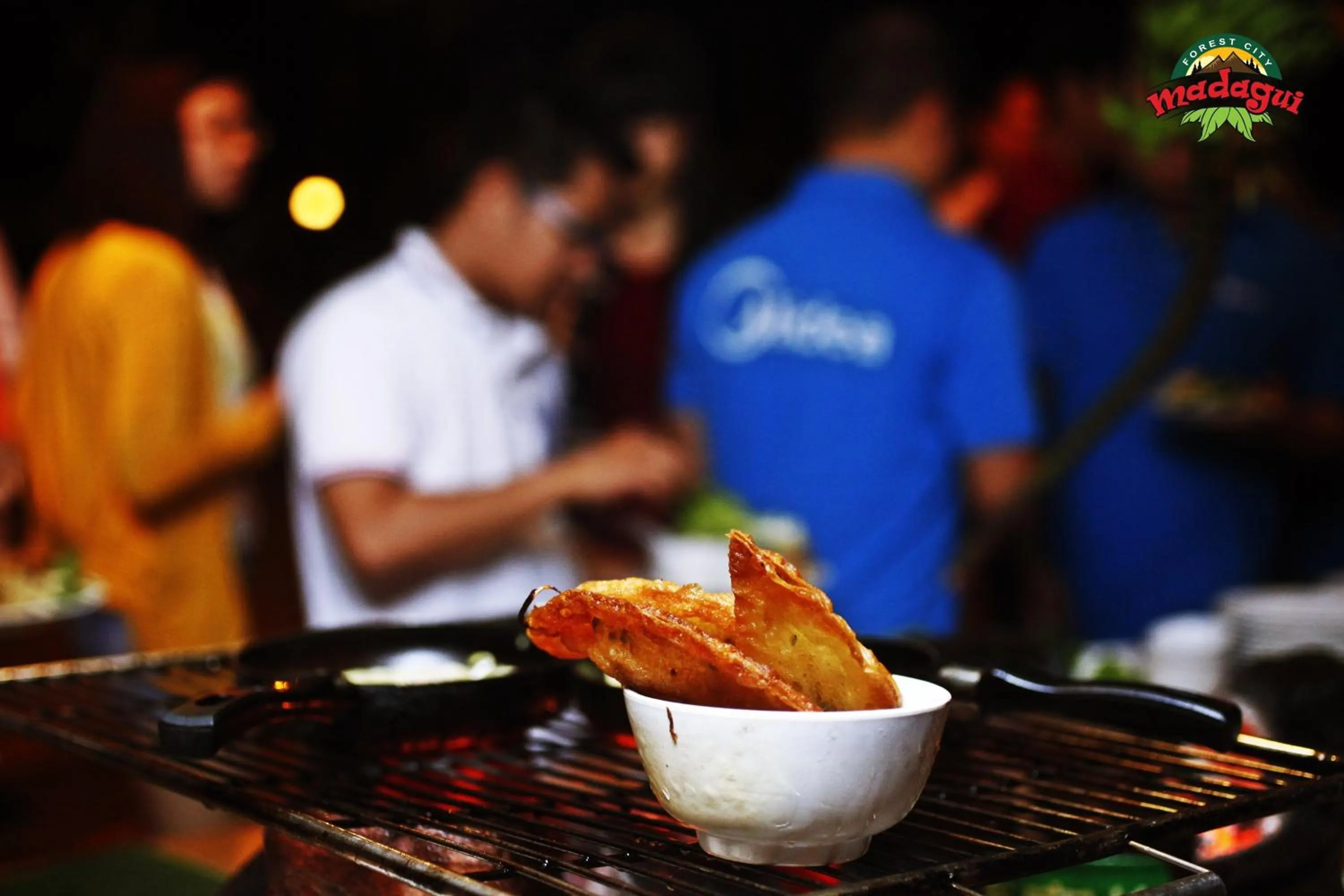 Guests in Madagui Forest City