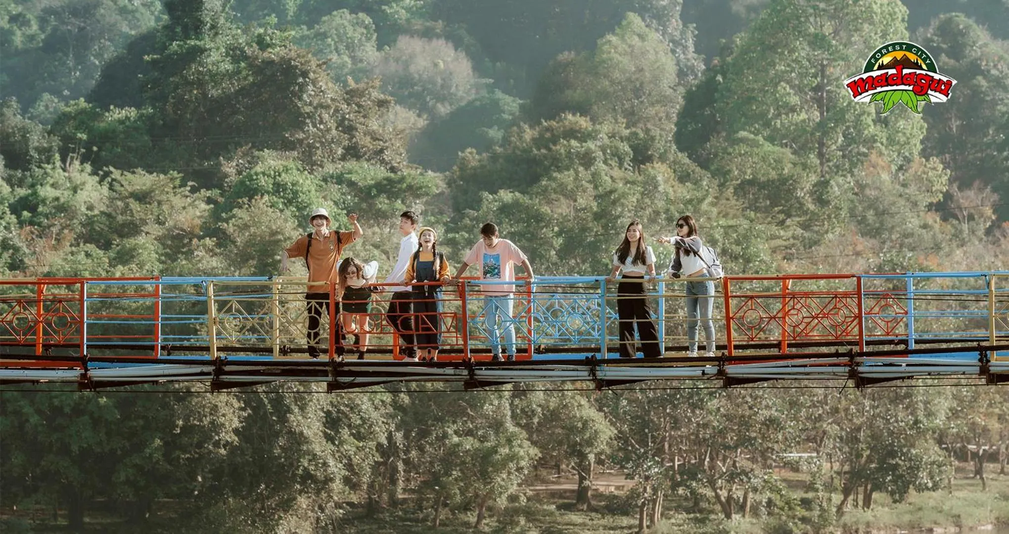 Natural landscape in Madagui Forest City