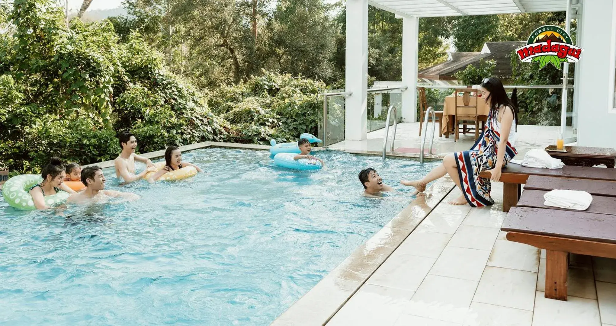 Pool view in Madagui Forest City Pool view in Madagui Forest City