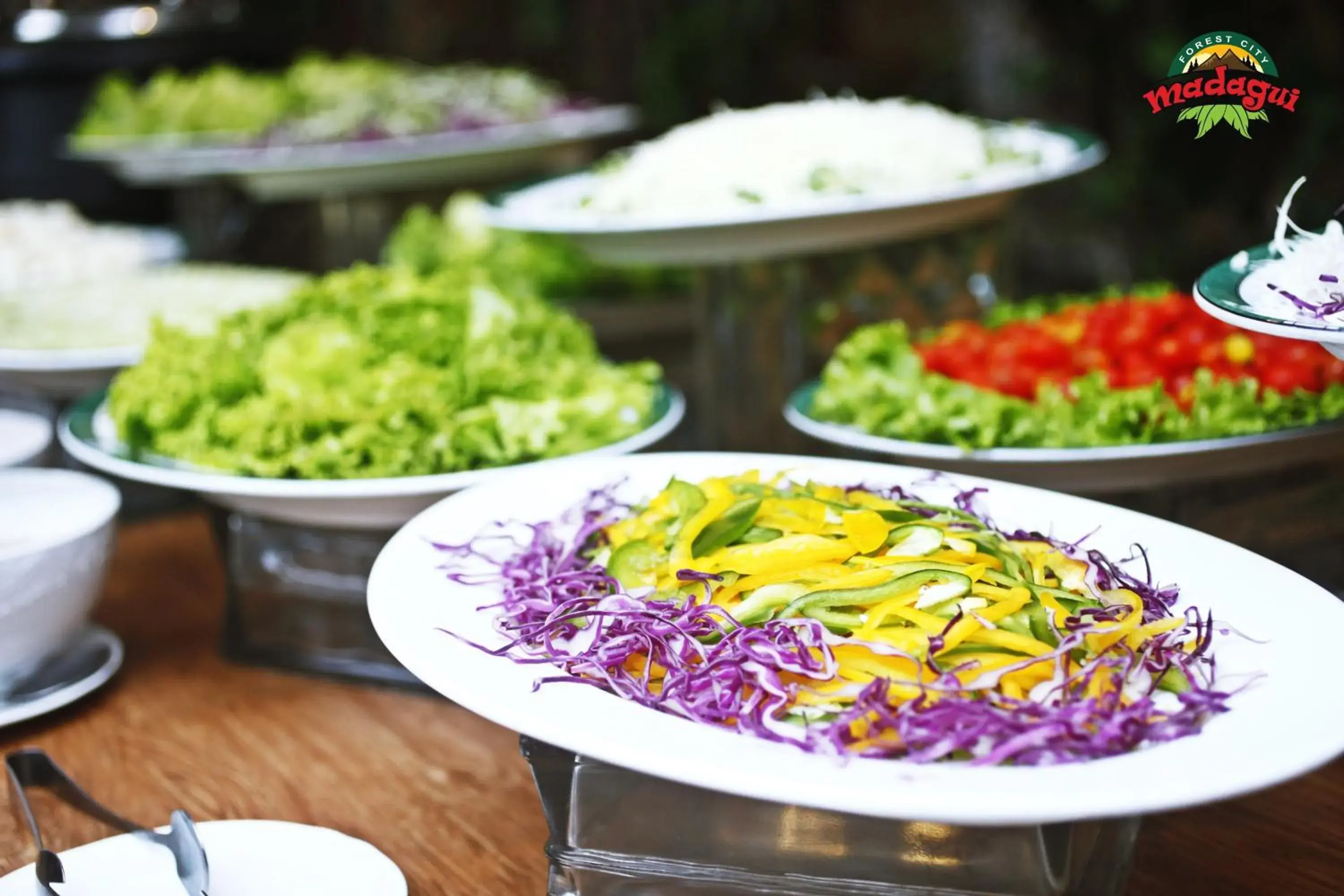 Food close-up in Madagui Forest City Food close-up in Madagui Forest City