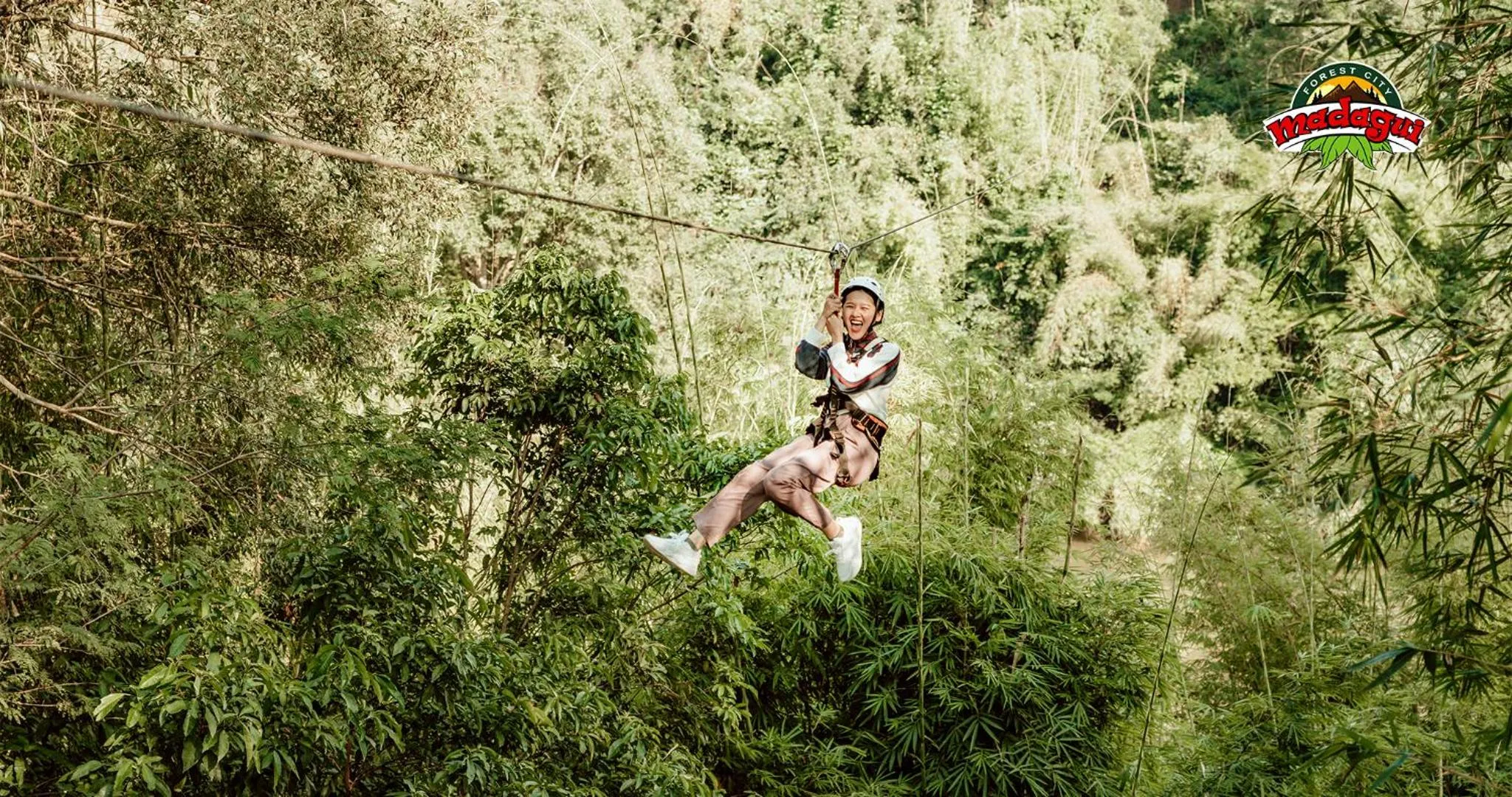 Natural landscape in Madagui Forest City