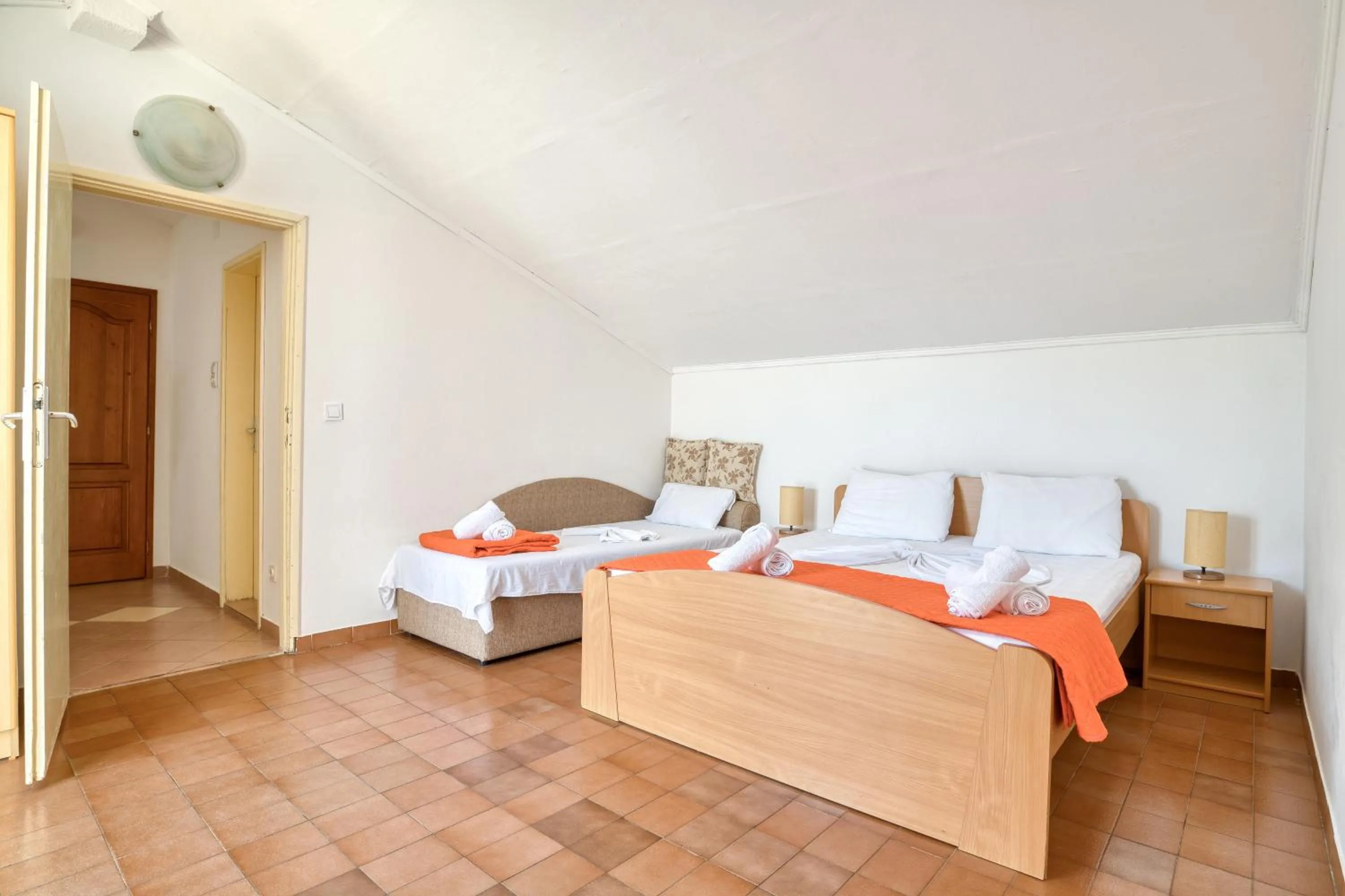 Bed in Apartments Elena